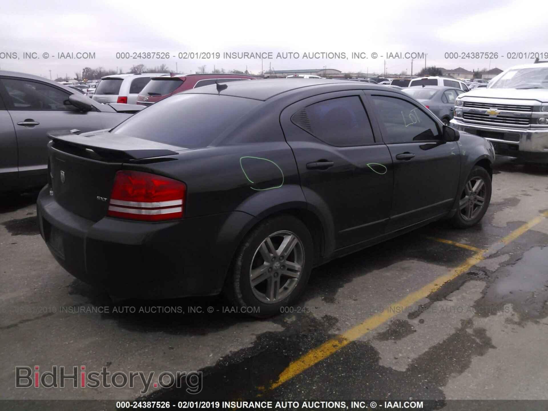 2008 DODGE AVENGER - VIN: 1B3LC56K38N618245 - Фото 4