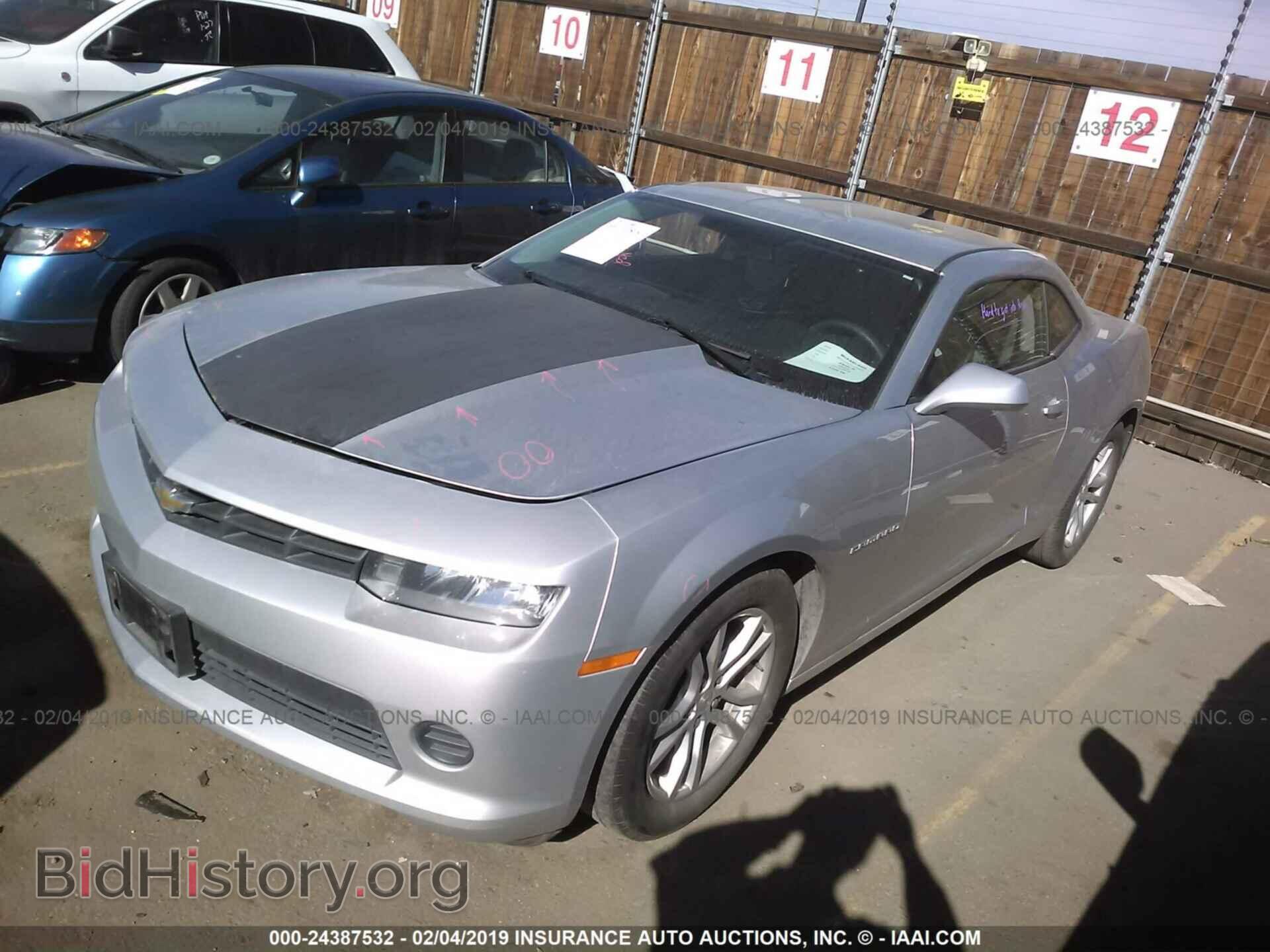 2014 CHEVROLET CAMARO - VIN: 2G1FE1E3XE9128773 - Фото 2
