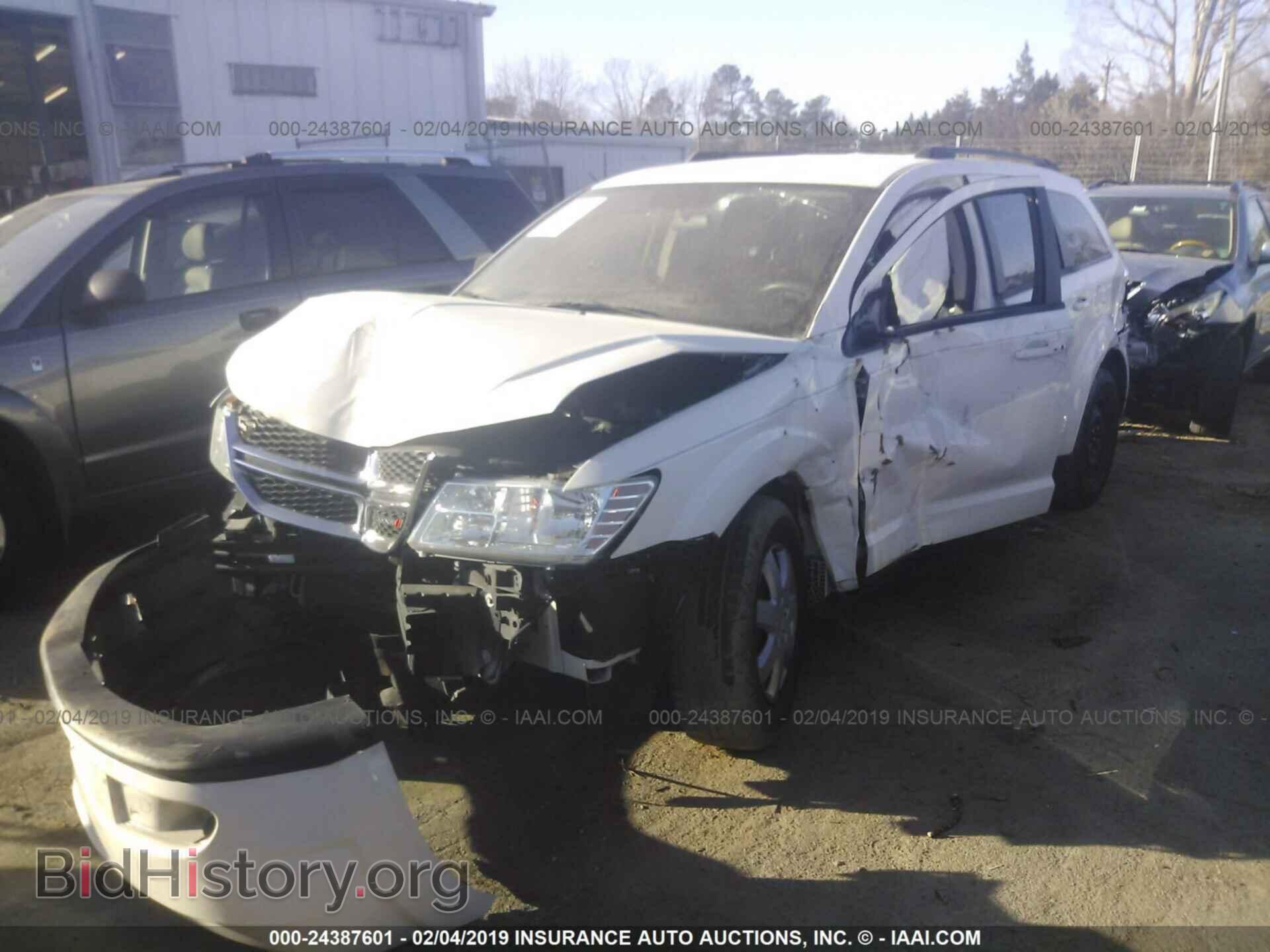 2012 DODGE JOURNEY - VIN: 3C4PDCAB4CT290268 - Фото 2