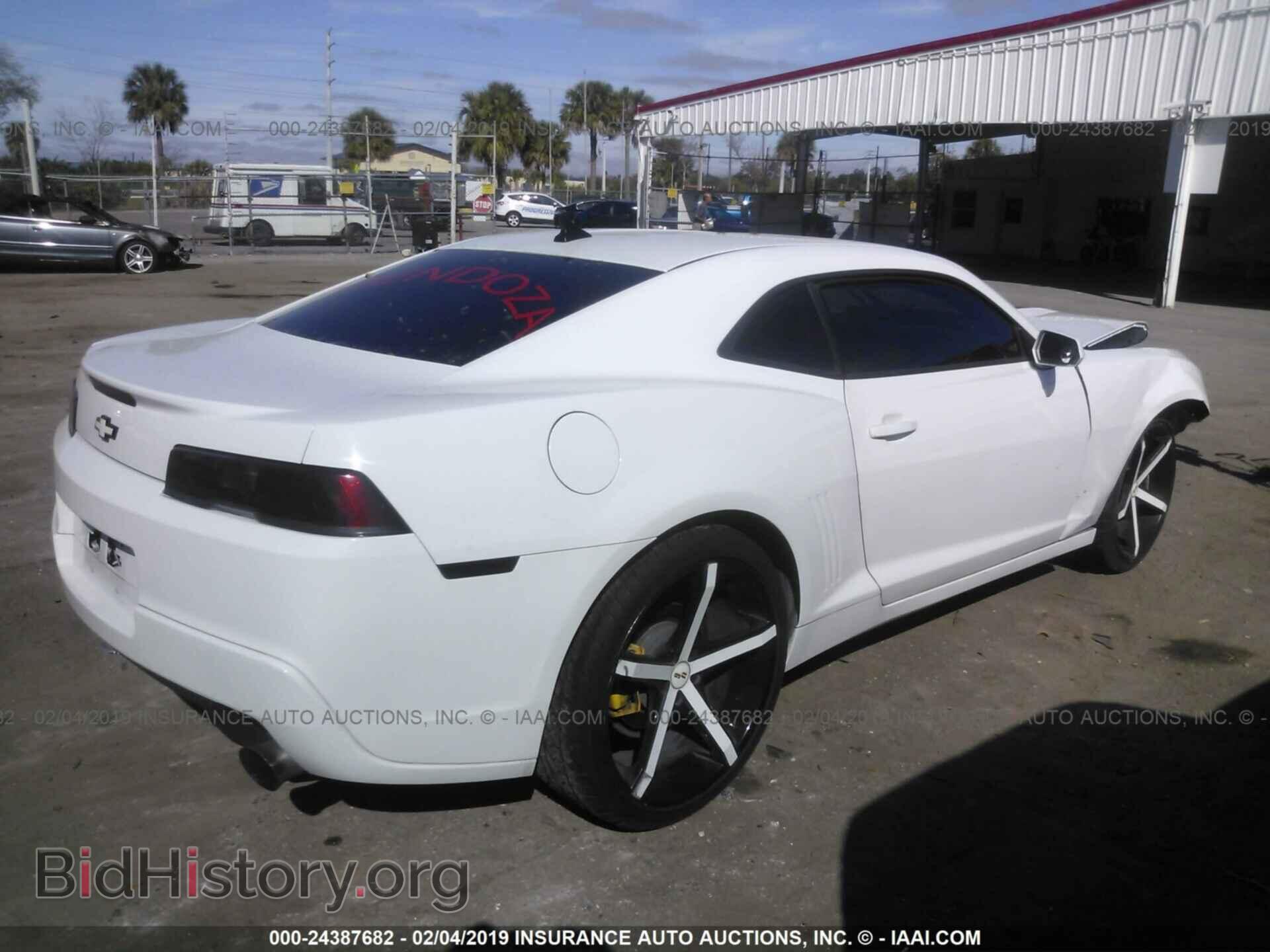 2014 CHEVROLET CAMARO - VIN: 2G1FB1E32E9320052 - Фото 4