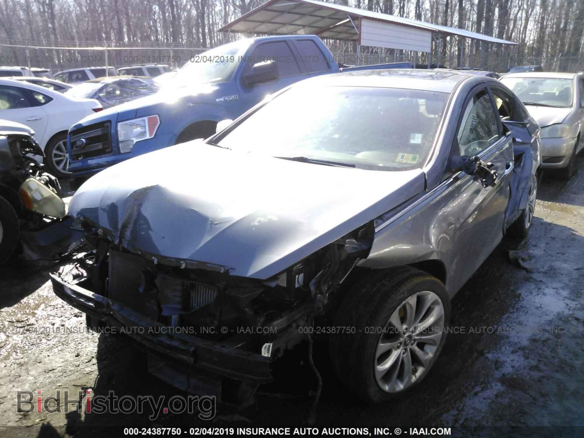 2012 HYUNDAI SONATA - VIN: 5NPEC4AB4CH356124 - Фото 2