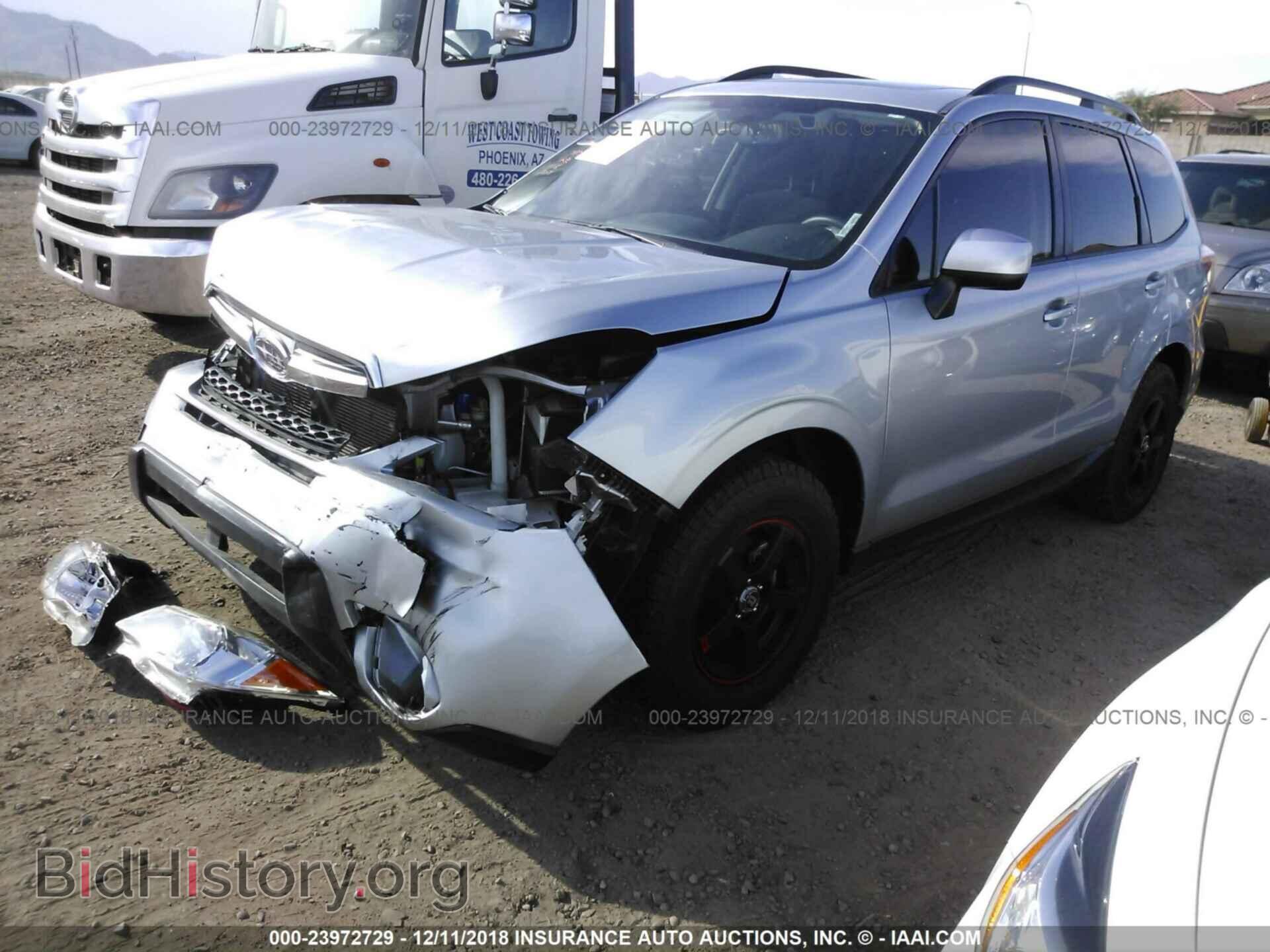 2016 SUBARU FORESTER - VIN: JF2SJAFC8GH498071 - Фото 2