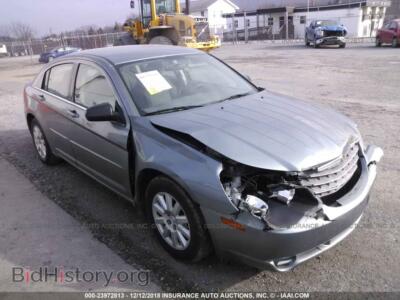 2007 Chrysler SEBRING, голубой — VIN 1C3LC46K37N592449, IAAI