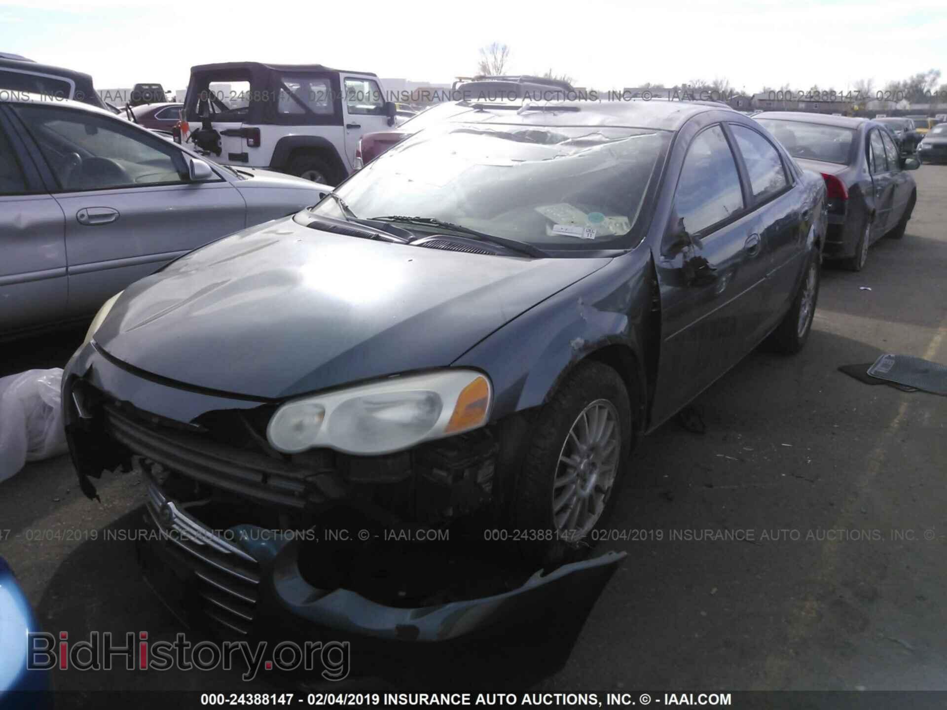 2005 CHRYSLER SEBRING - VIN: 1C3EL56R45N634734 - Фото 2