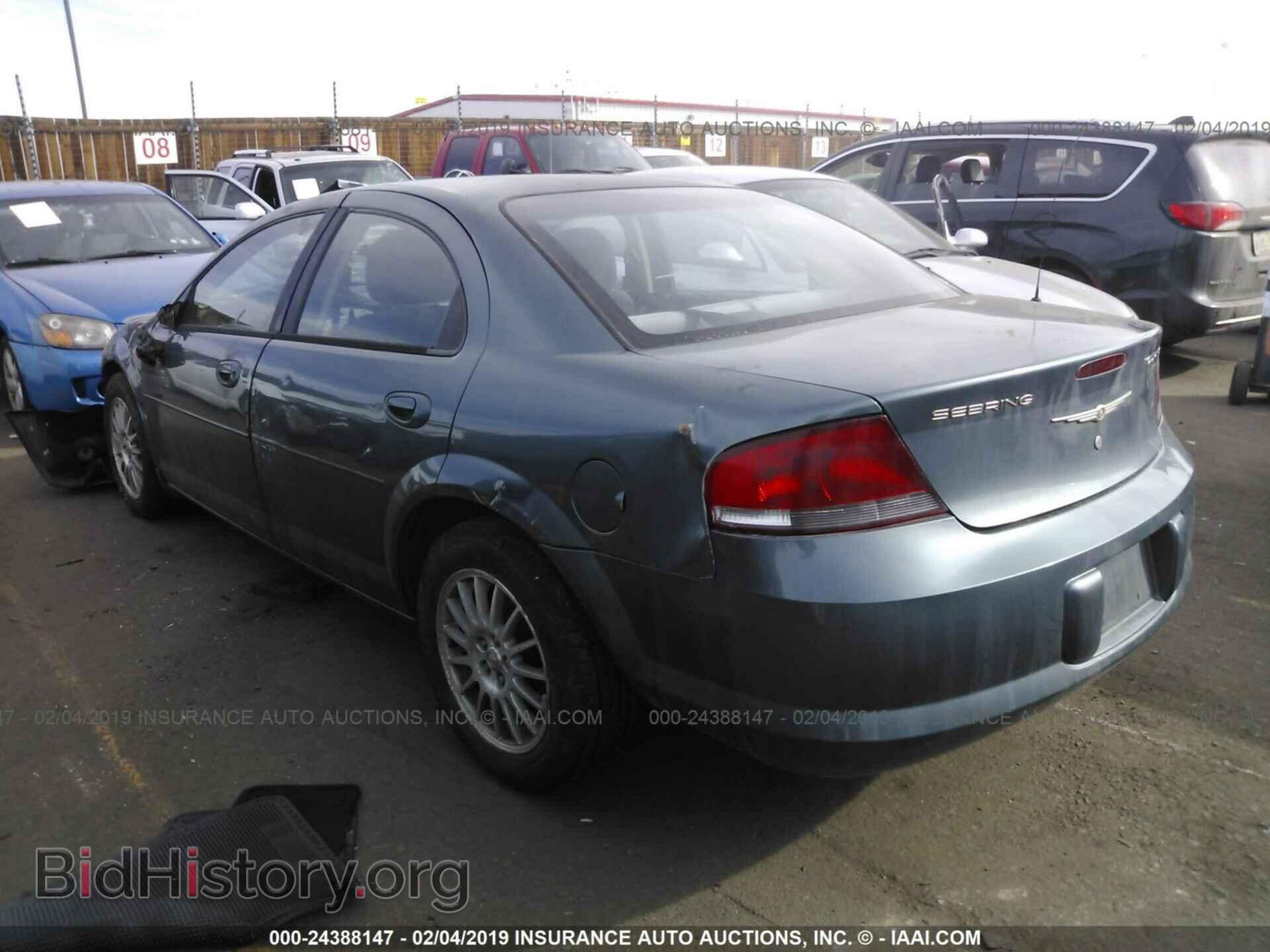 2005 CHRYSLER SEBRING - VIN: 1C3EL56R45N634734 - Фото 3