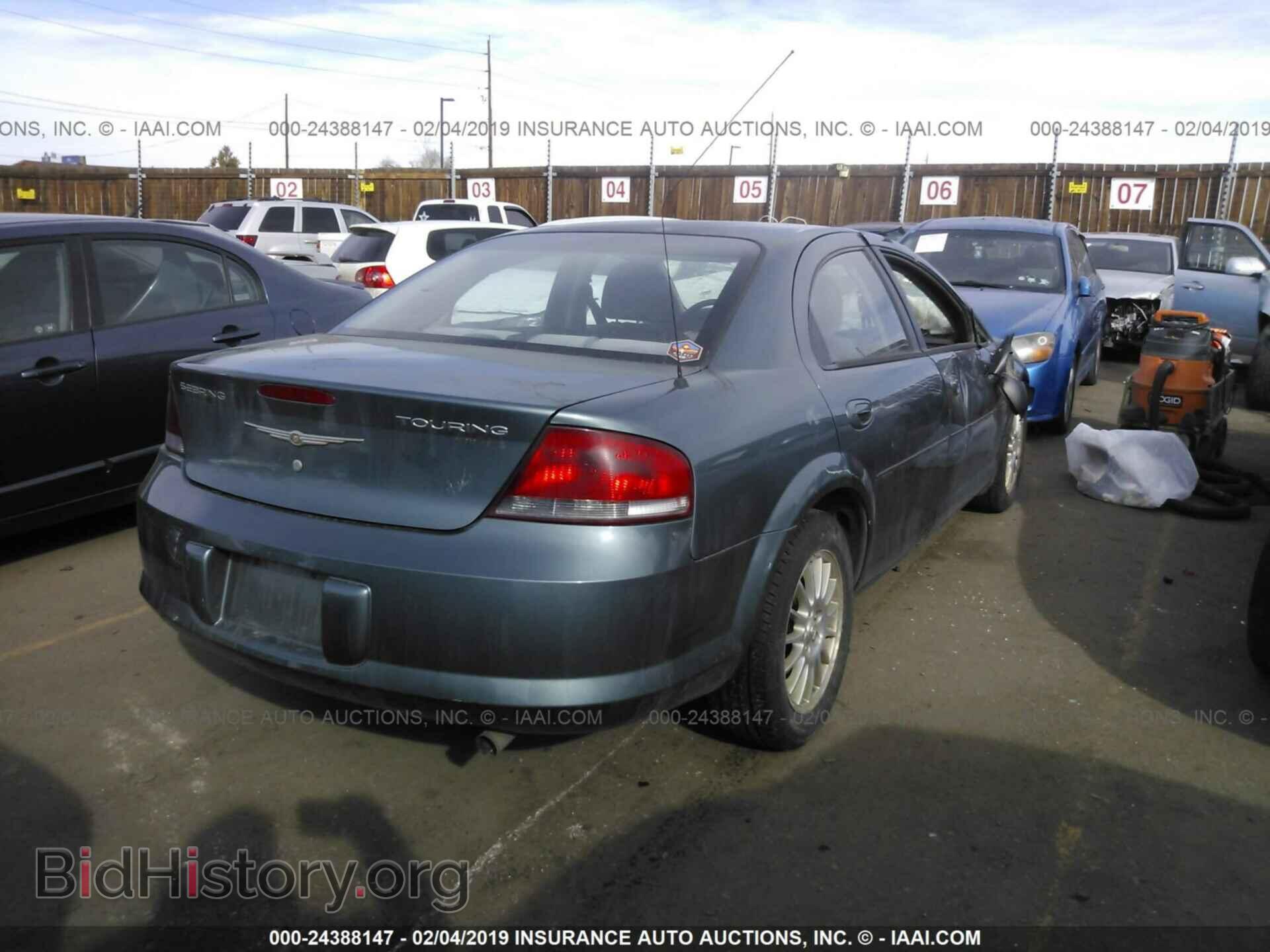 2005 CHRYSLER SEBRING - VIN: 1C3EL56R45N634734 - Фото 4