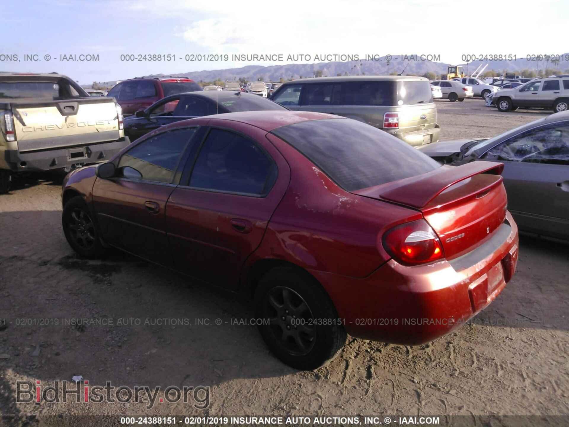 2005 DODGE NEON - VIN: 1B3ES56C65D249631 - Фото 3