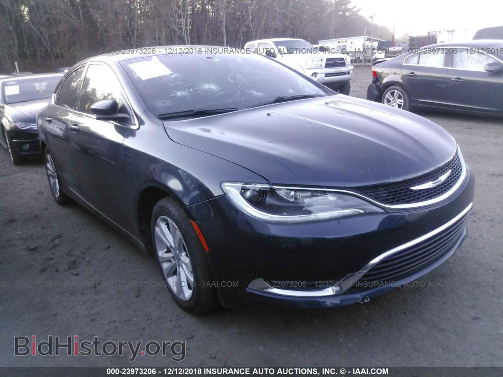 Photo 1C3CCCAB1FN725211 - CHRYSLER 200 2015