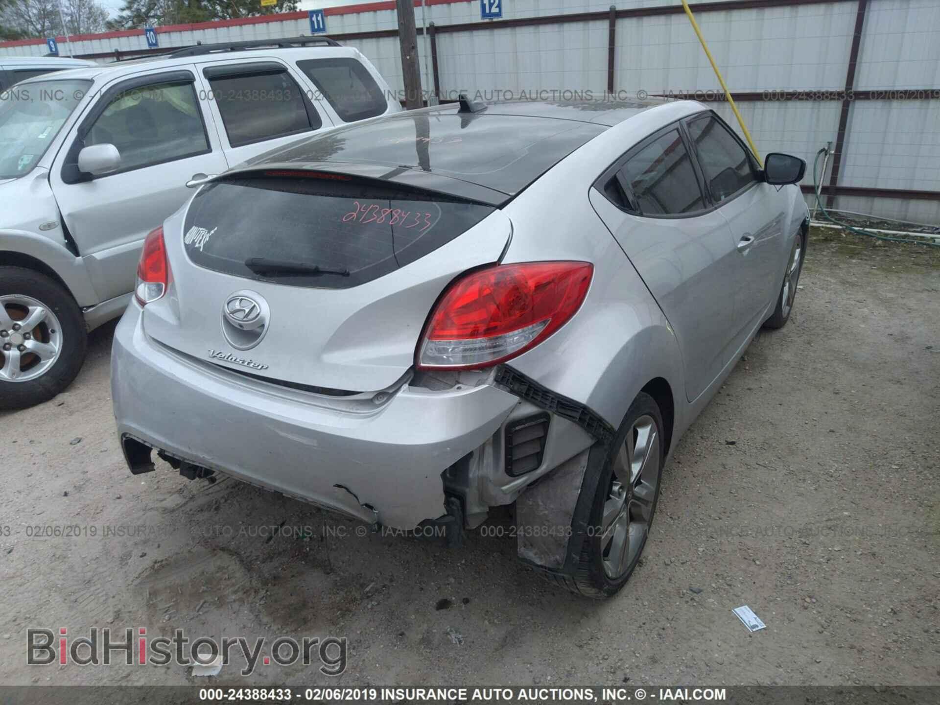 2016 HYUNDAI VELOSTER - VIN: KMHTC6AD7GU270639 - Фото 4