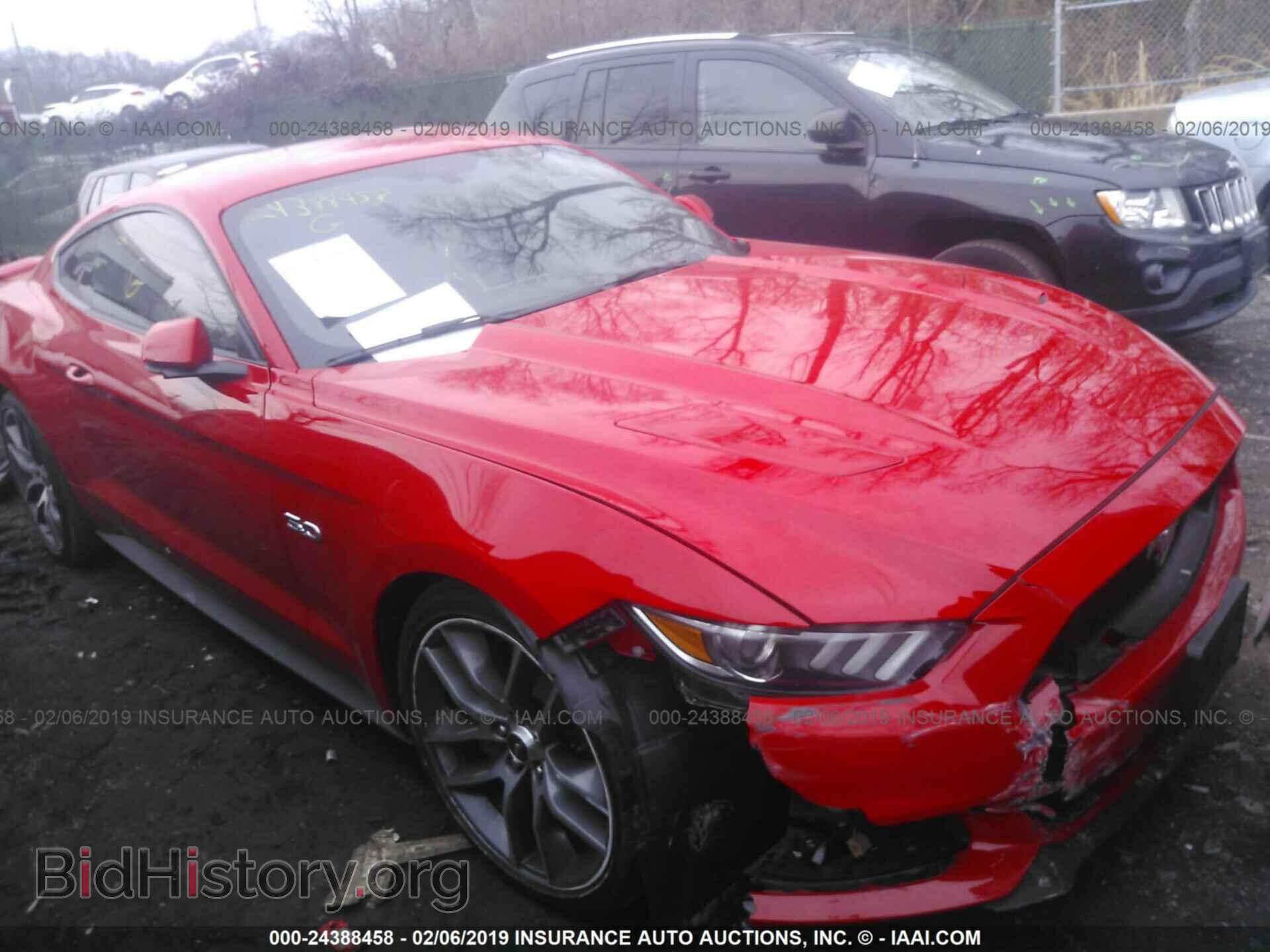 Фотография 1FA6P8CF5G5265942 - FORD MUSTANG 2016
