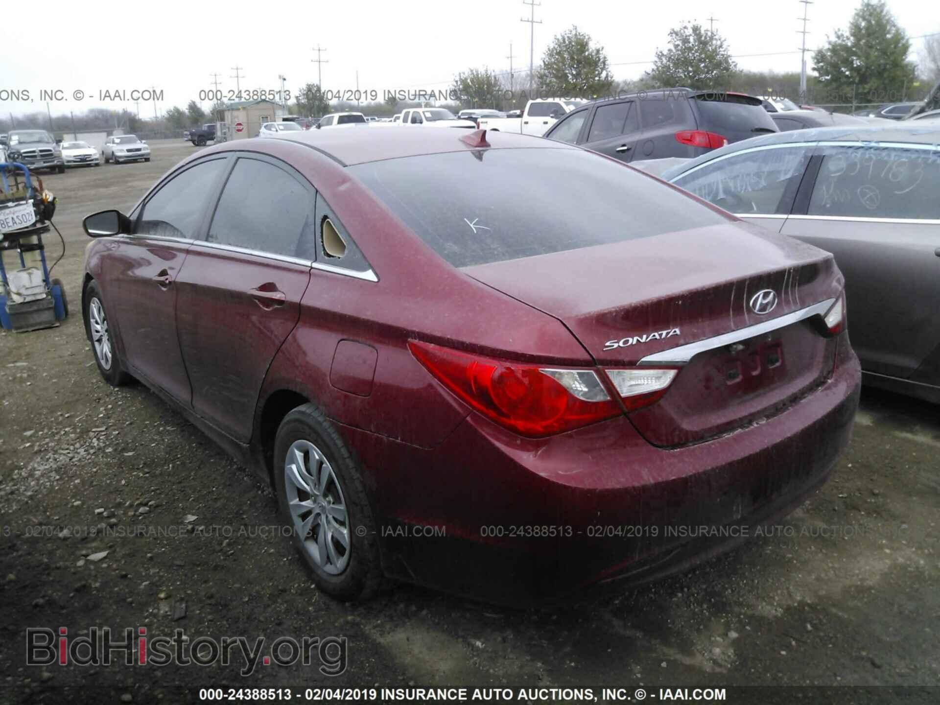 2012 HYUNDAI SONATA - VIN: 5NPEB4AC3CH365828 - Фото 3