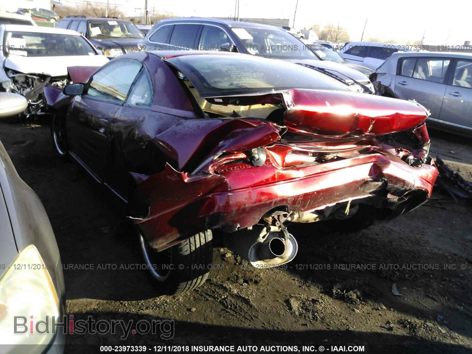 2001 MITSUBISHI ECLIPSE - VIN: 4A3AC54HX1E124139 - Фото 3