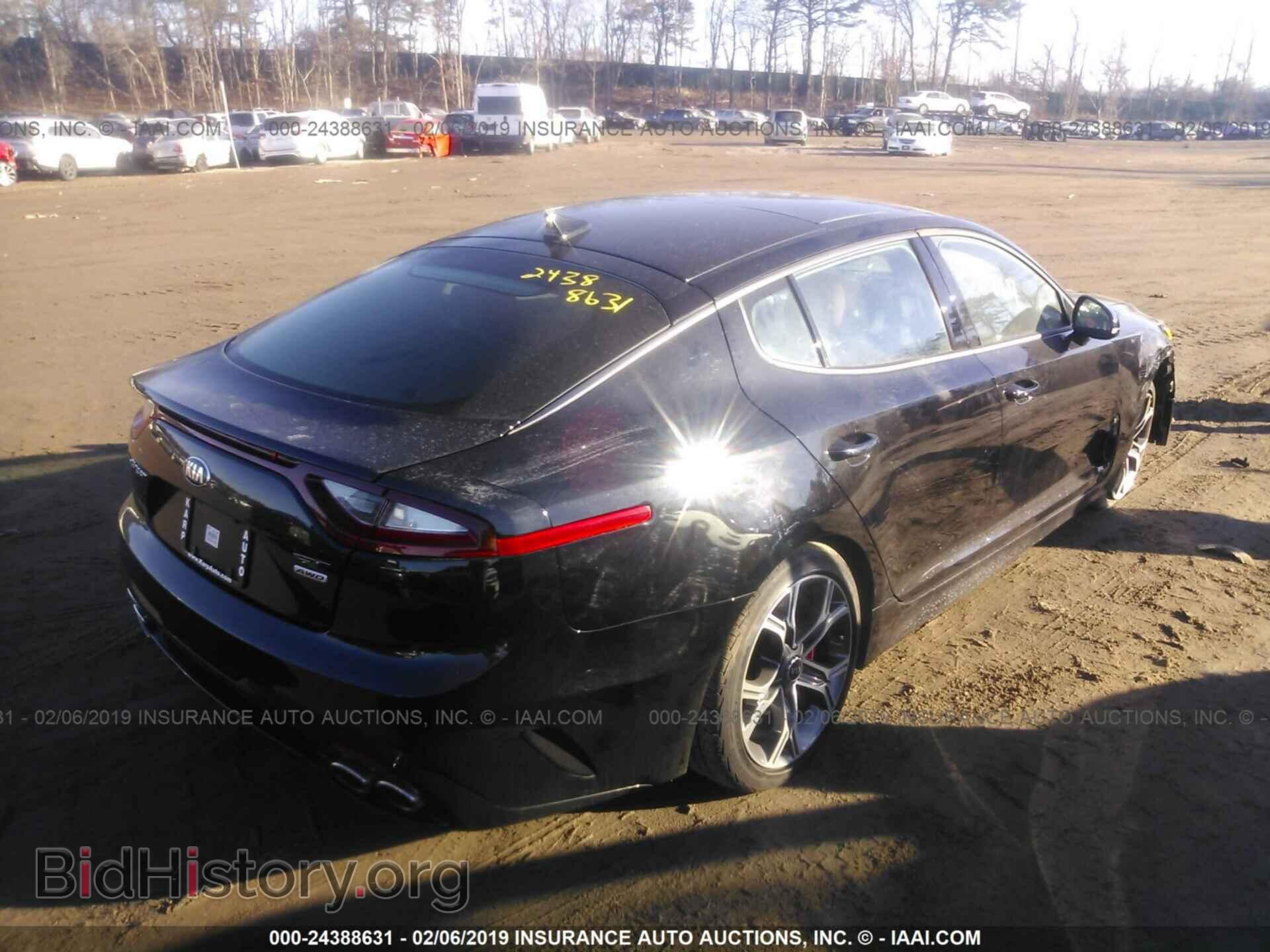2019 KIA STINGER - VIN: KNAE55LC8K6042455 - Фото 4