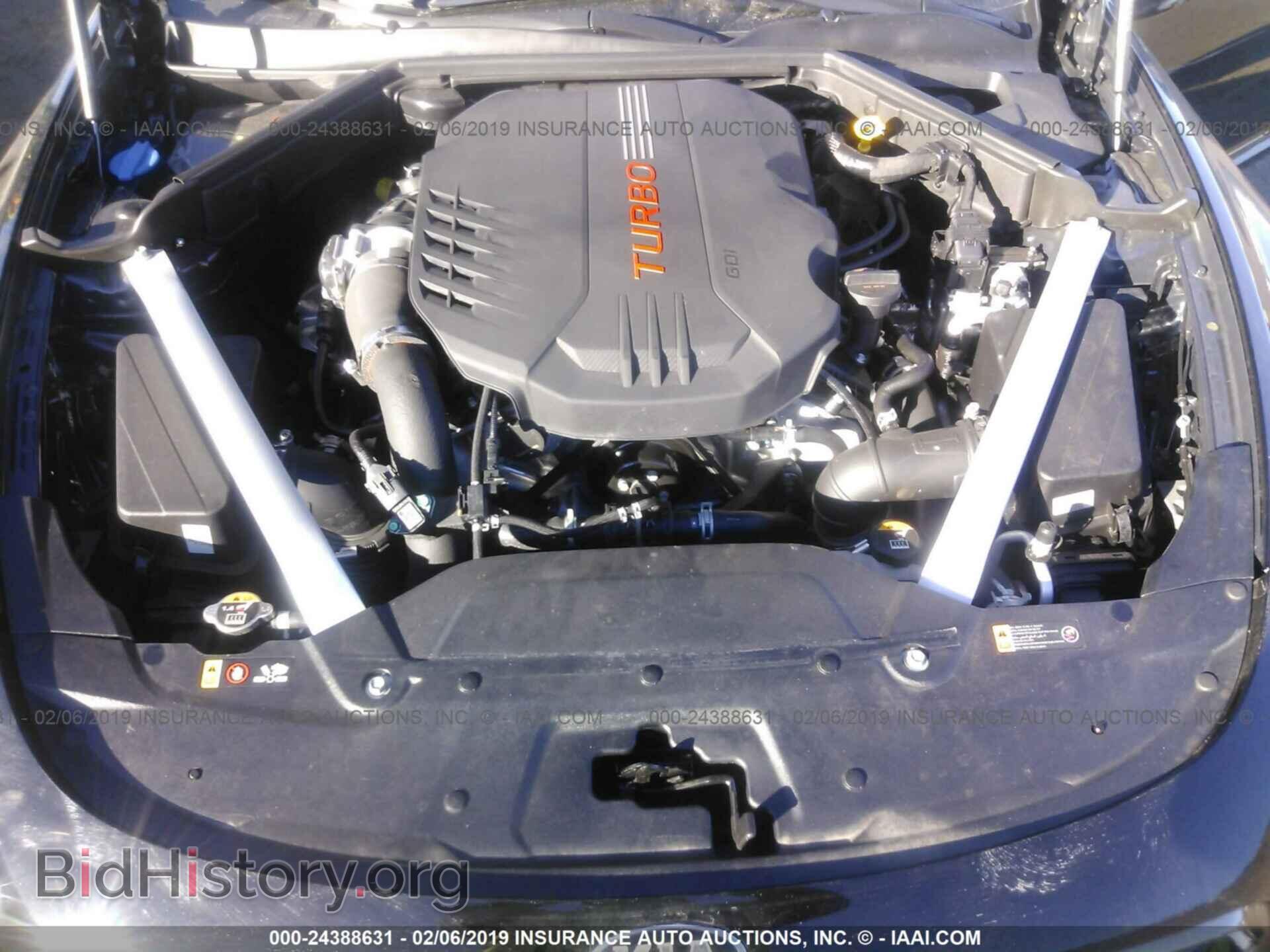 2019 KIA STINGER - VIN: KNAE55LC8K6042455 - Фото 10