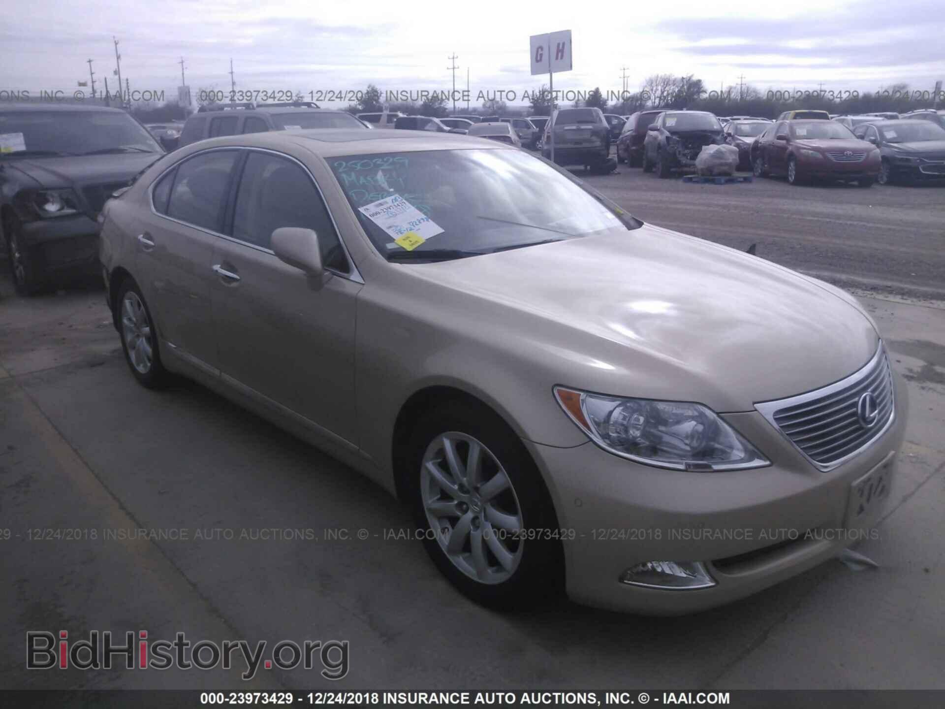Photo JTHBL46F385082015 - LEXUS LS 2008