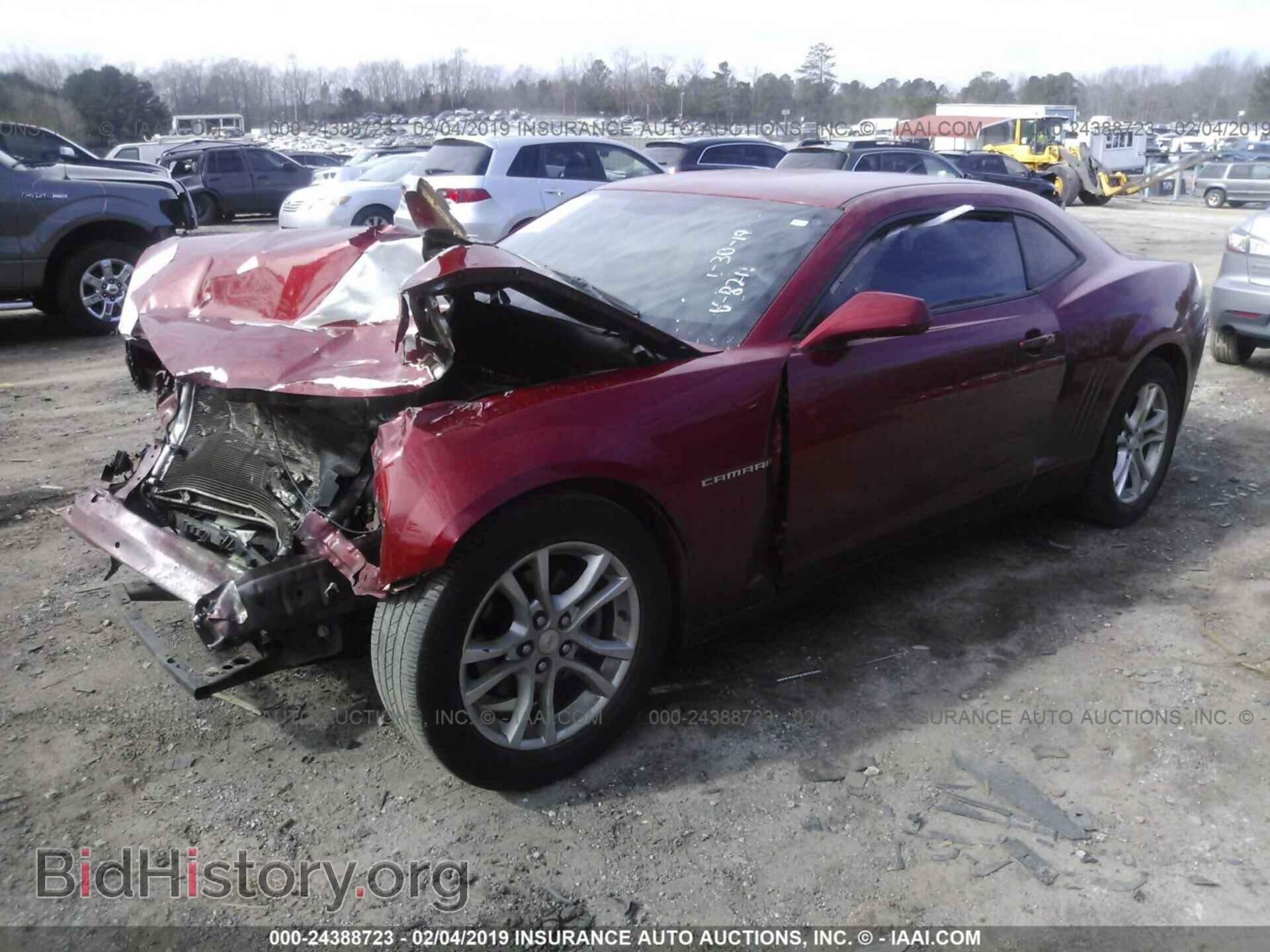 2014 CHEVROLET CAMARO - VIN: 2G1FE1E32E9218211 - Фото 2