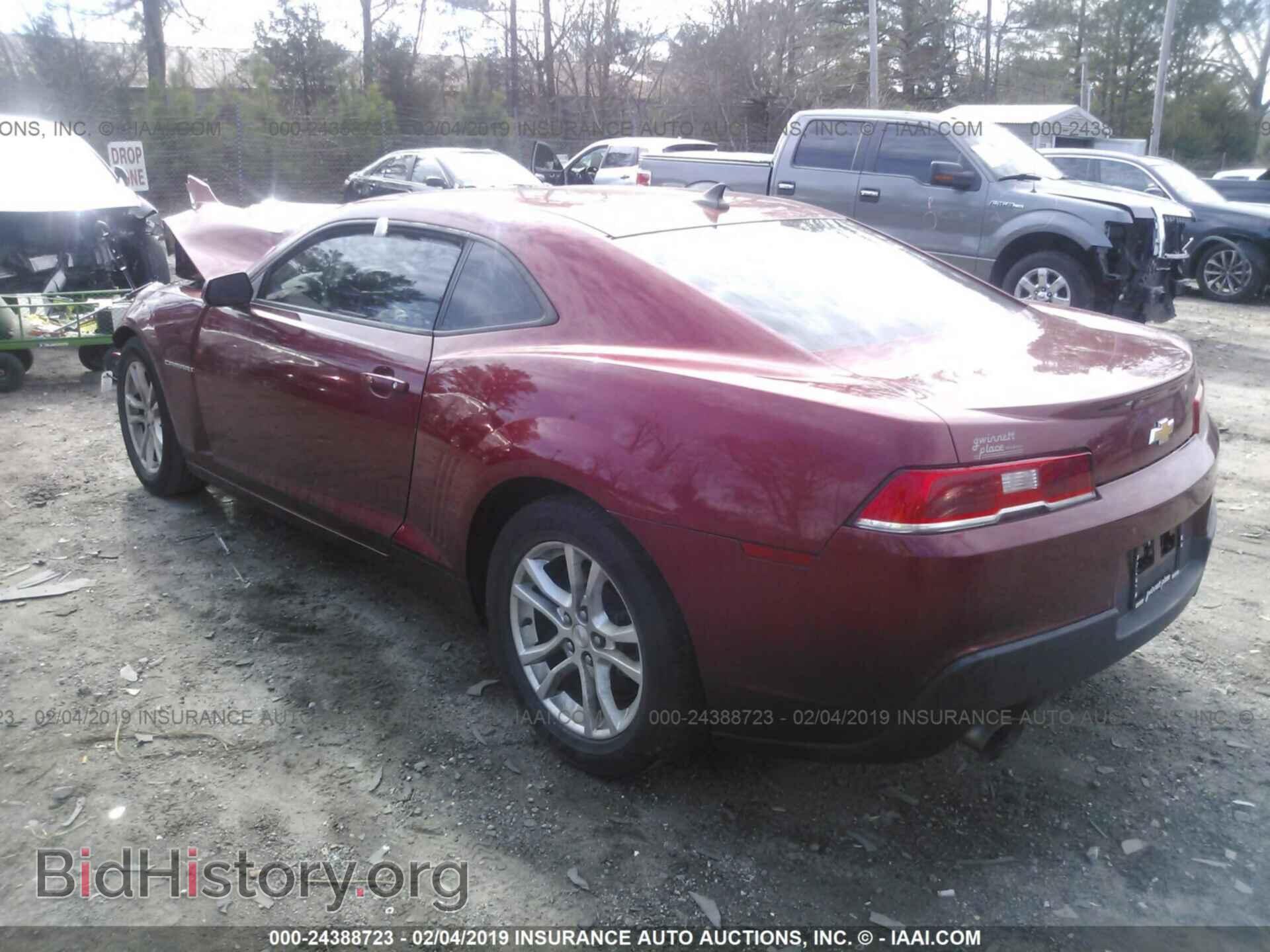 2014 CHEVROLET CAMARO - VIN: 2G1FE1E32E9218211 - Фото 3