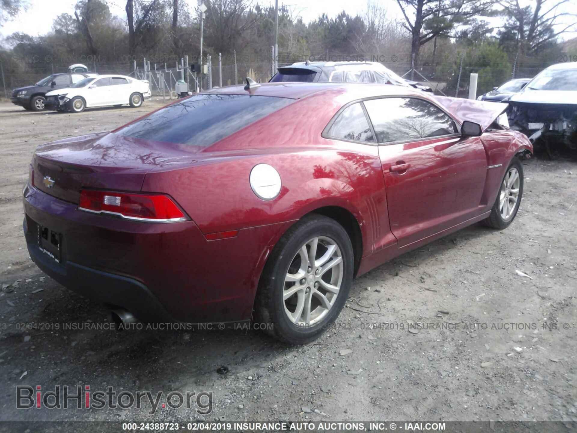 2014 CHEVROLET CAMARO - VIN: 2G1FE1E32E9218211 - Фото 4