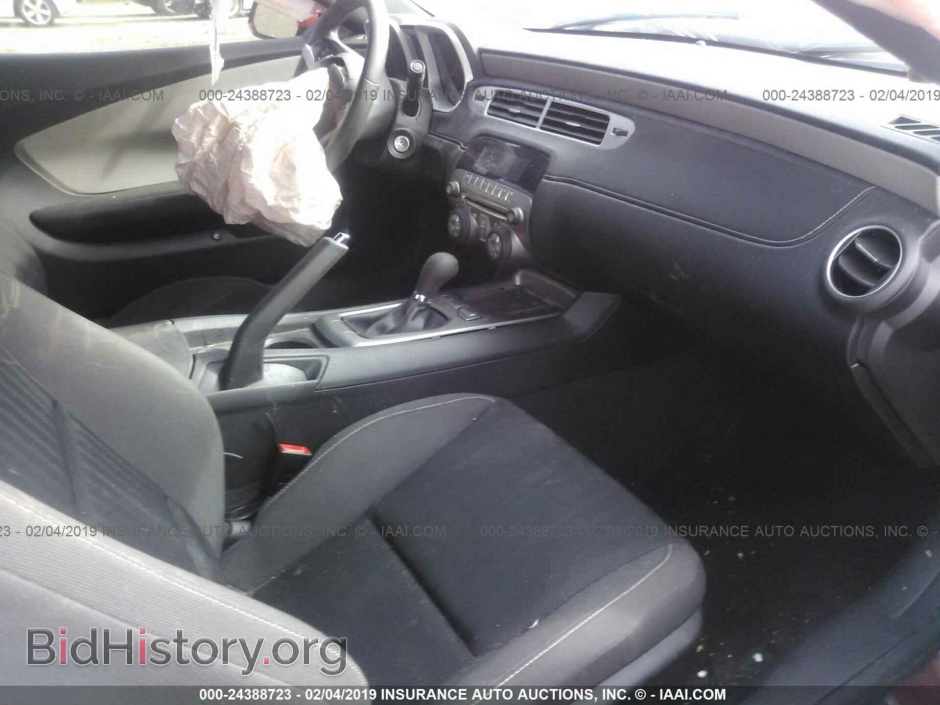 2014 CHEVROLET CAMARO - VIN: 2G1FE1E32E9218211 - Фото 5