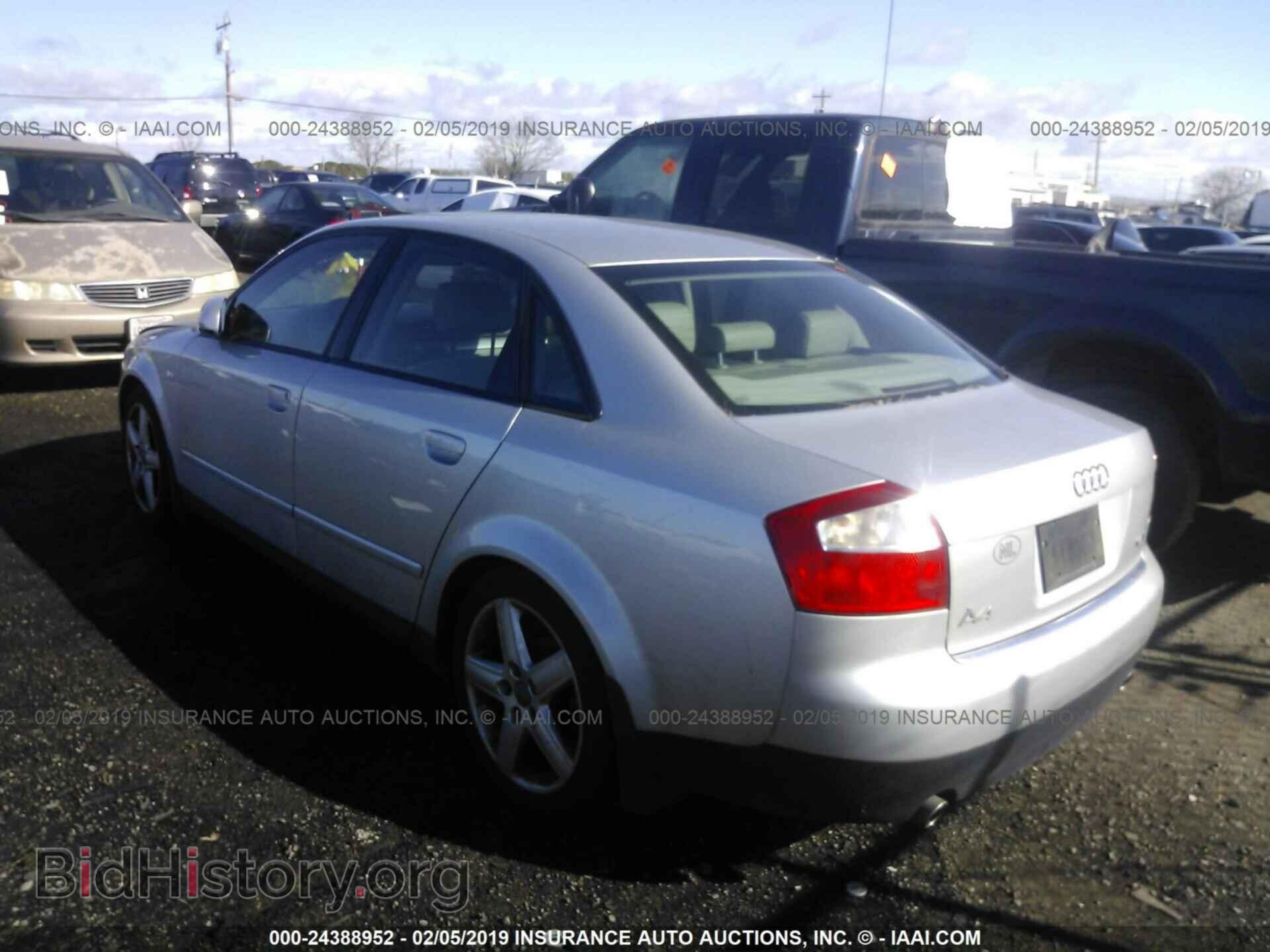 2002 AUDI A4 - VIN: WAULC68E62A311269 - Photo 3