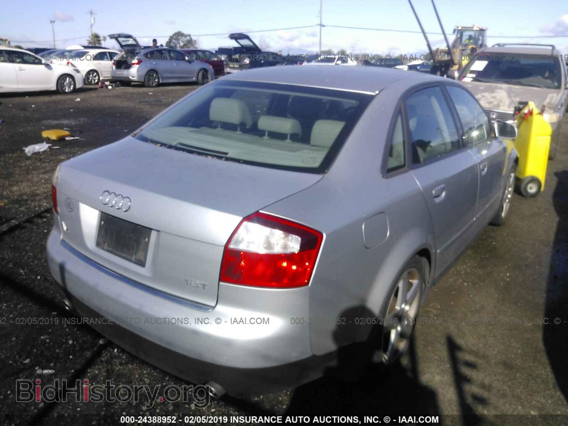 2002 AUDI A4 - VIN: WAULC68E62A311269 - Photo 4
