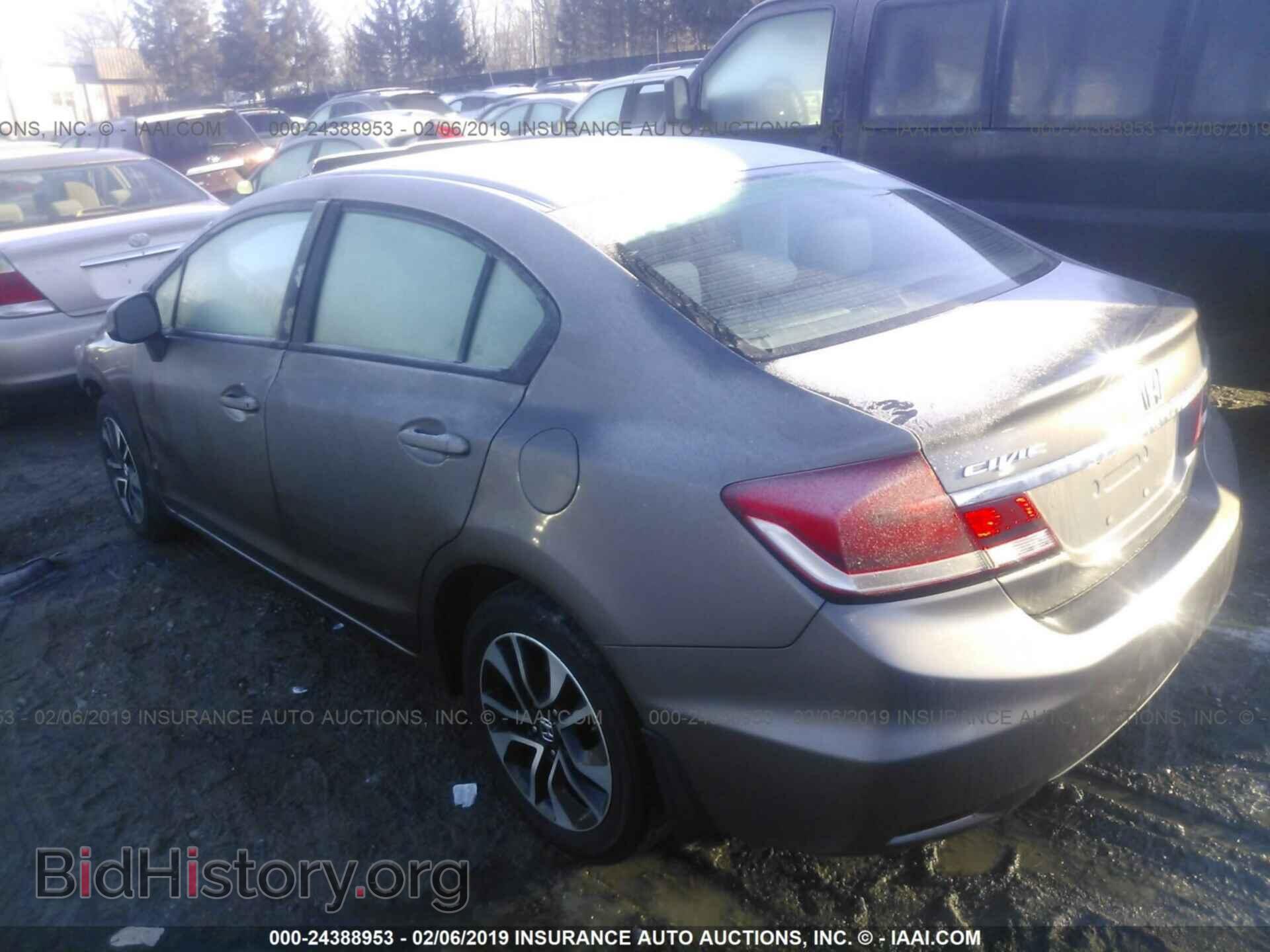 2013 HONDA CIVIC - VIN: 19XFB2F86DE268870 - Фото 3