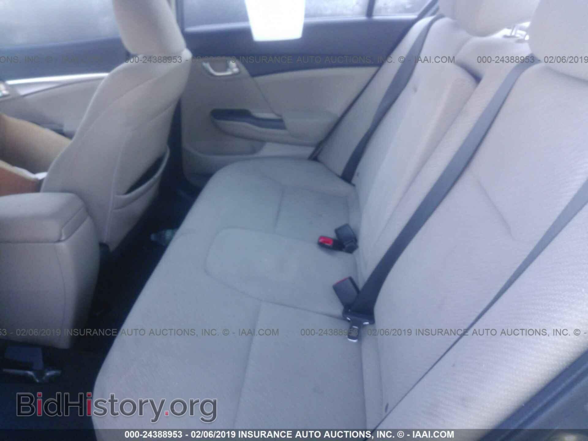 2013 HONDA CIVIC - VIN: 19XFB2F86DE268870 - Фото 8