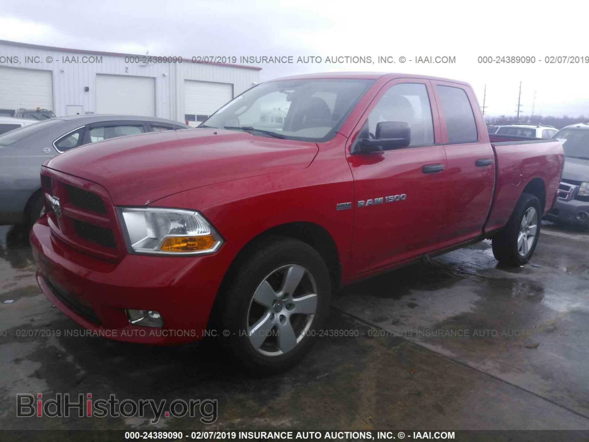 2012 DODGE RAM 1500 - VIN: 1C6RD6FT7CS286137 - Фото 2
