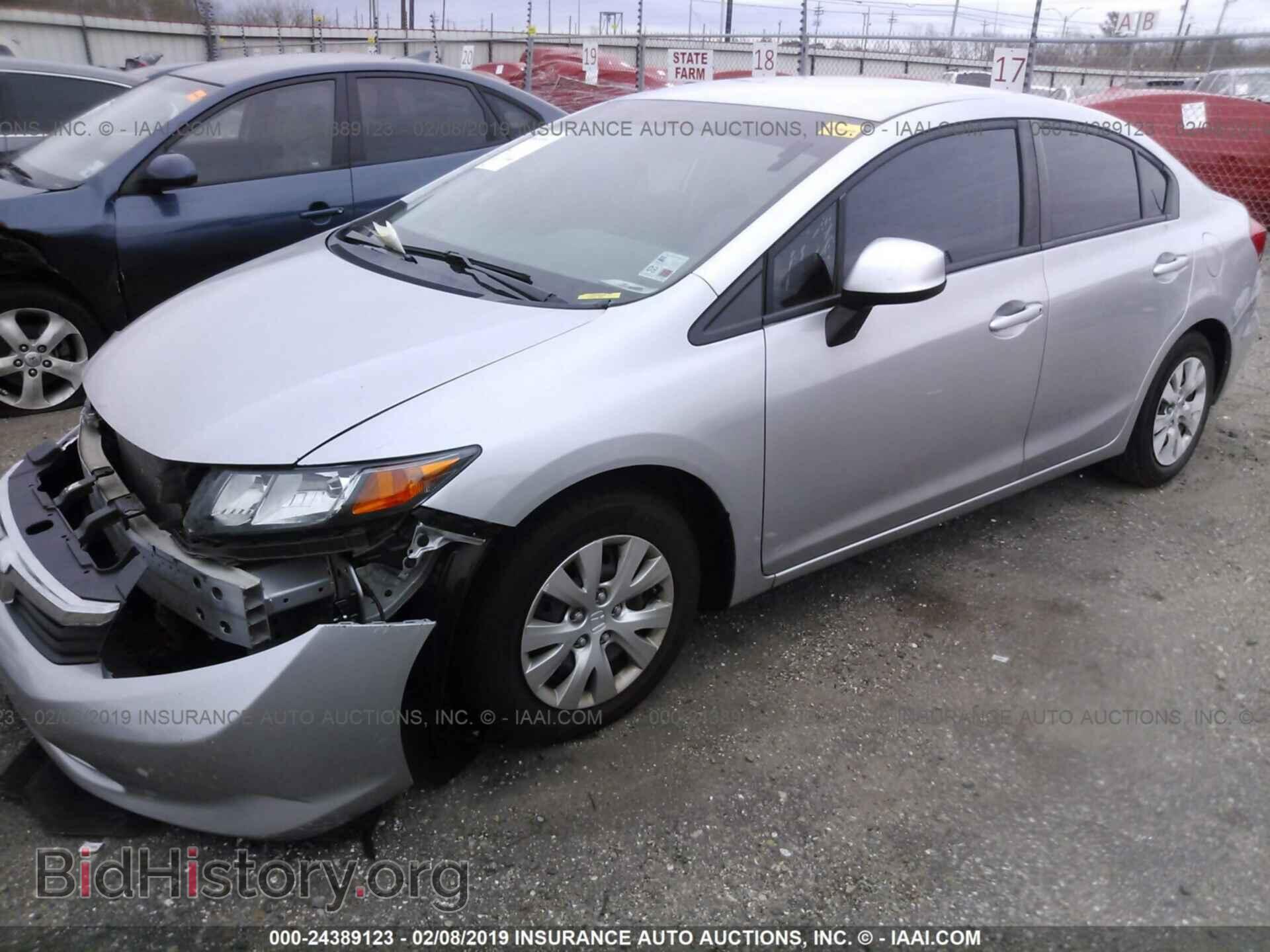 2012 HONDA CIVIC - VIN: 19XFB2F53CE100852 - Photo 2