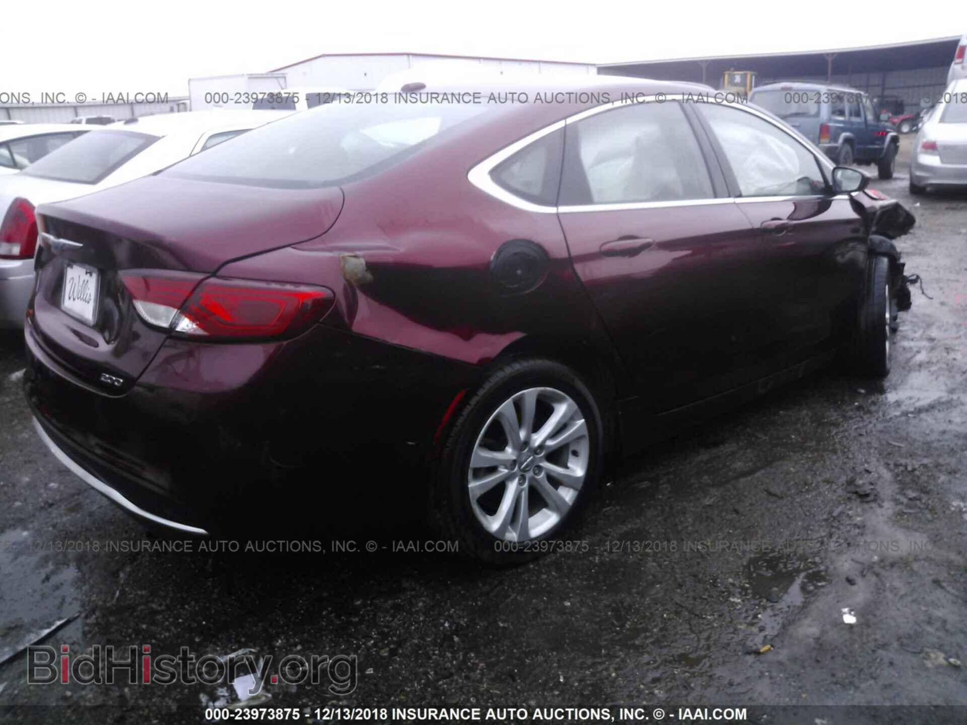 2015 CHRYSLER 200 - VIN: 1C3CCCAB8FN611674 - Photo 4