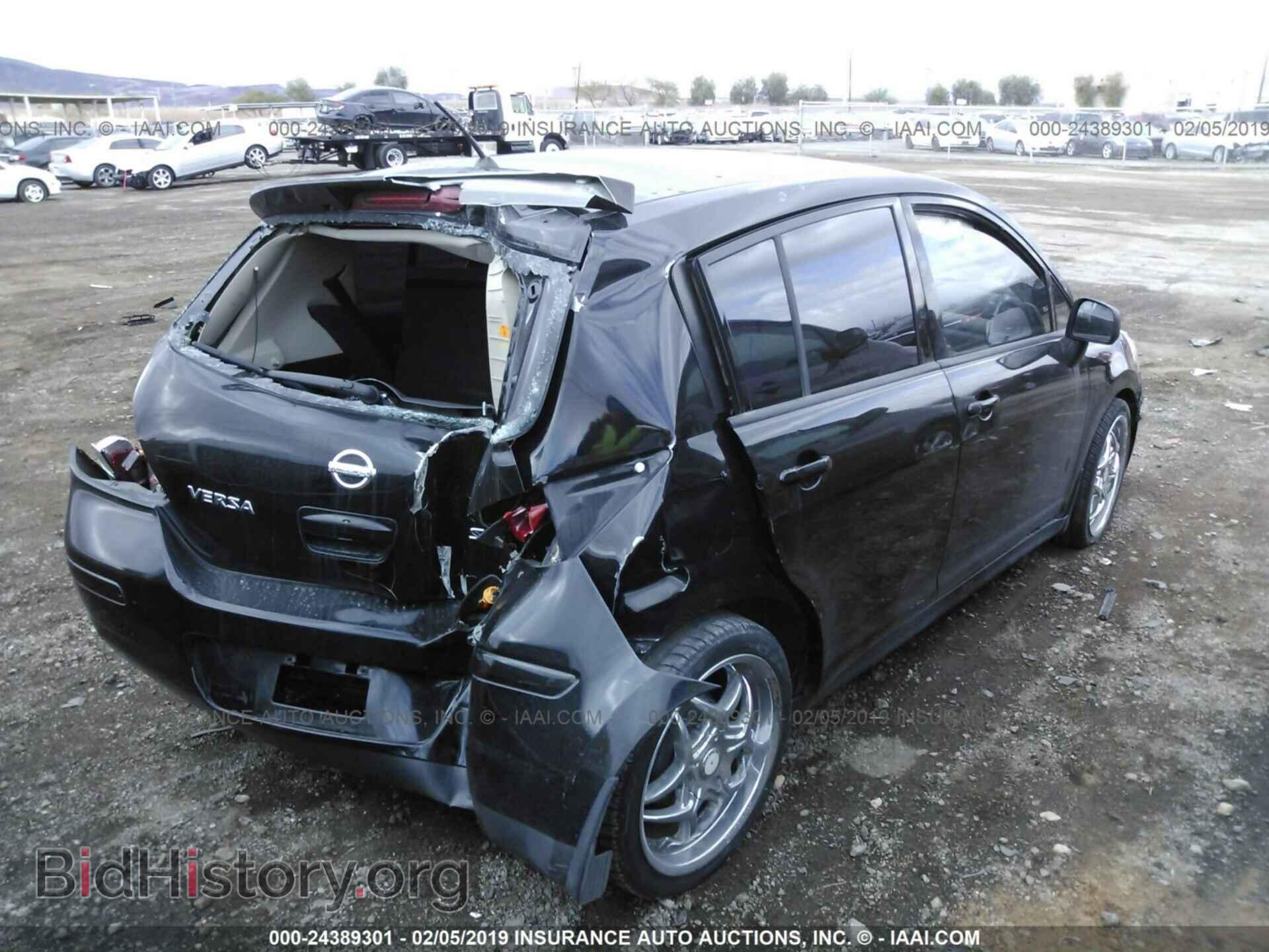 2008 NISSAN VERSA - VIN: 3N1BC13EX8L374257 - Фото 4