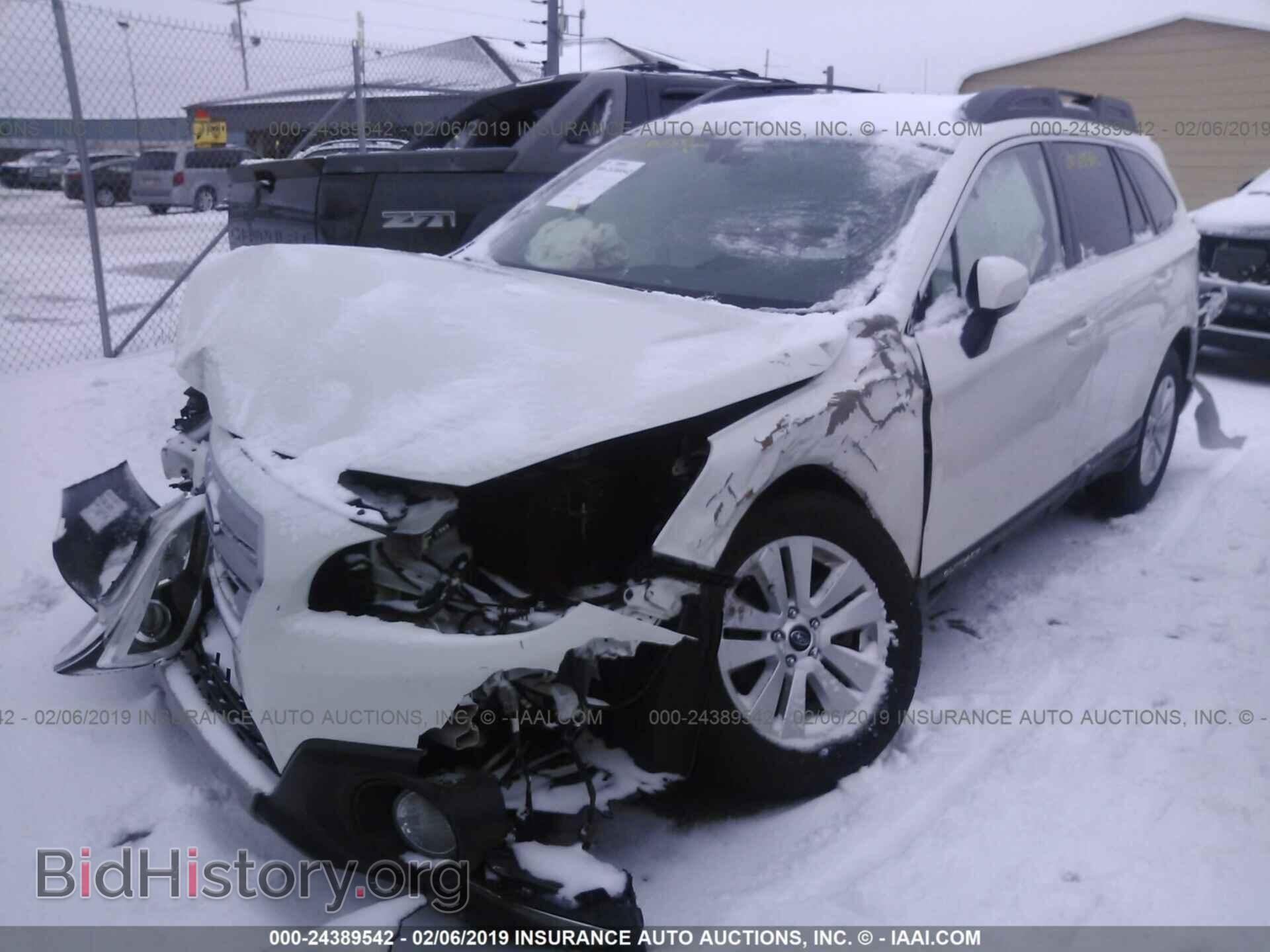 2016 SUBARU OUTBACK - VIN: 4S4BSBFC0G3280930 - Фото 2