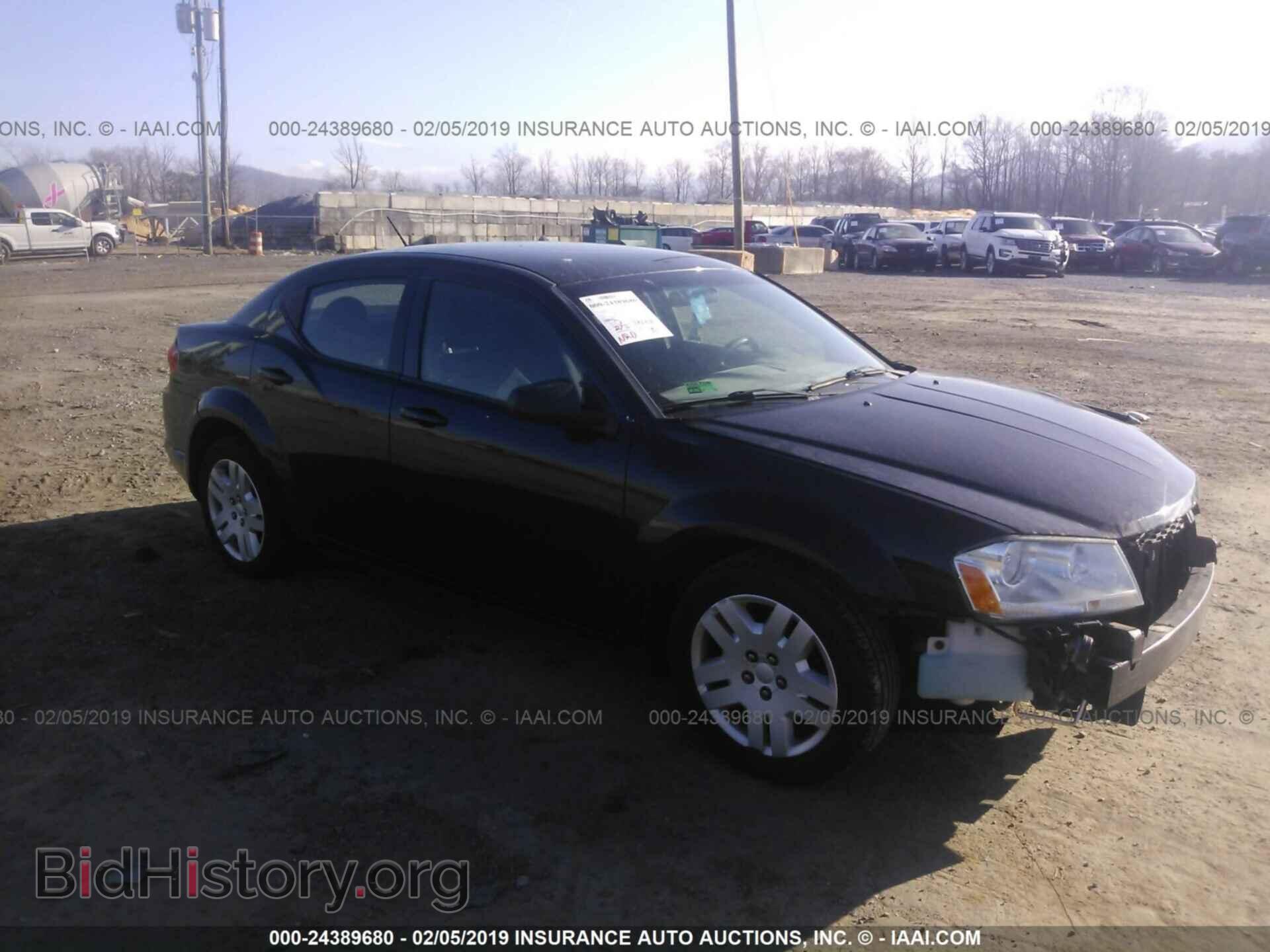 Фотография 1C3CDZAB7CN171359 - DODGE AVENGER 2012