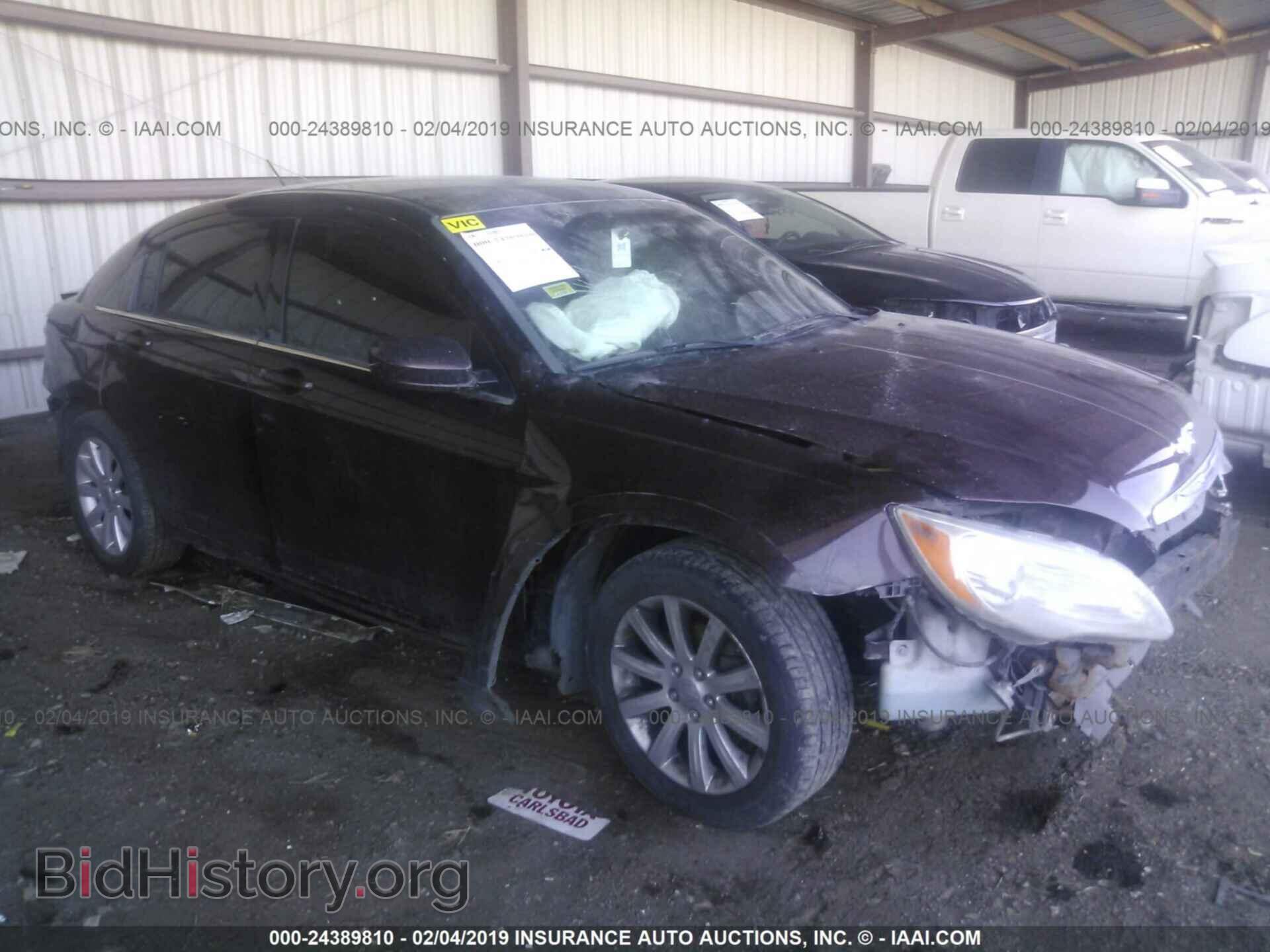 Фотография 1C3CCBBB2CN299176 - CHRYSLER 200 2012