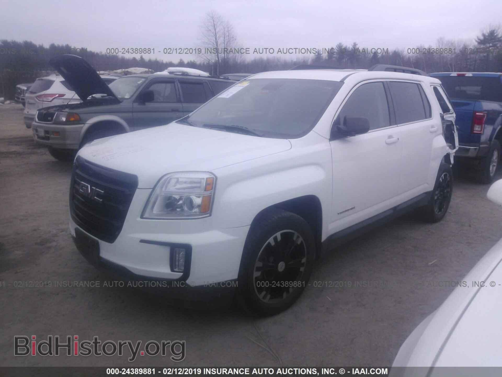 2017 GMC TERRAIN - VIN: 2GKFLTE38H6184973 - Фото 2