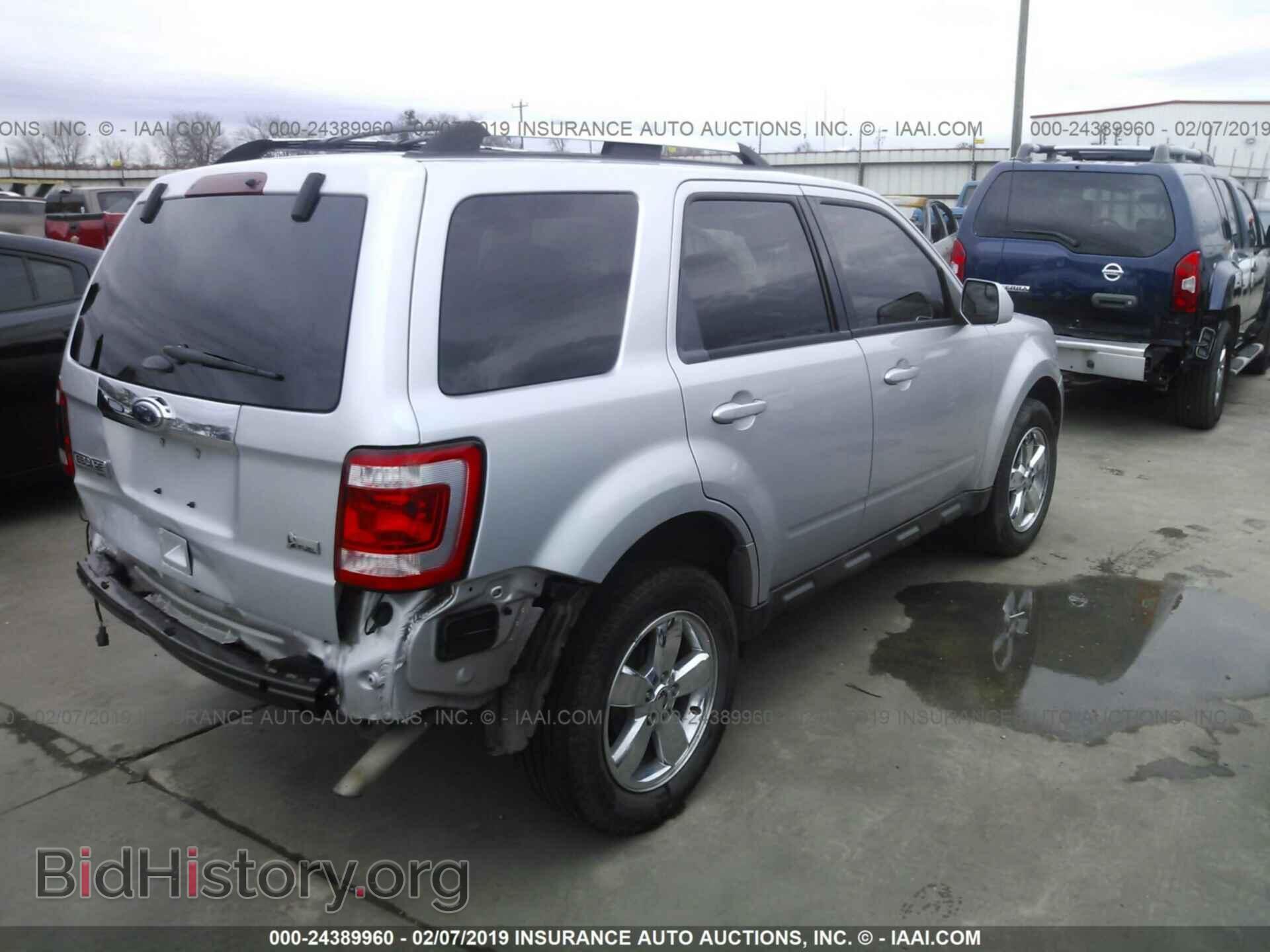 2011 FORD ESCAPE - VIN: 1FMCU0EG2BKB13023 - Фото 4