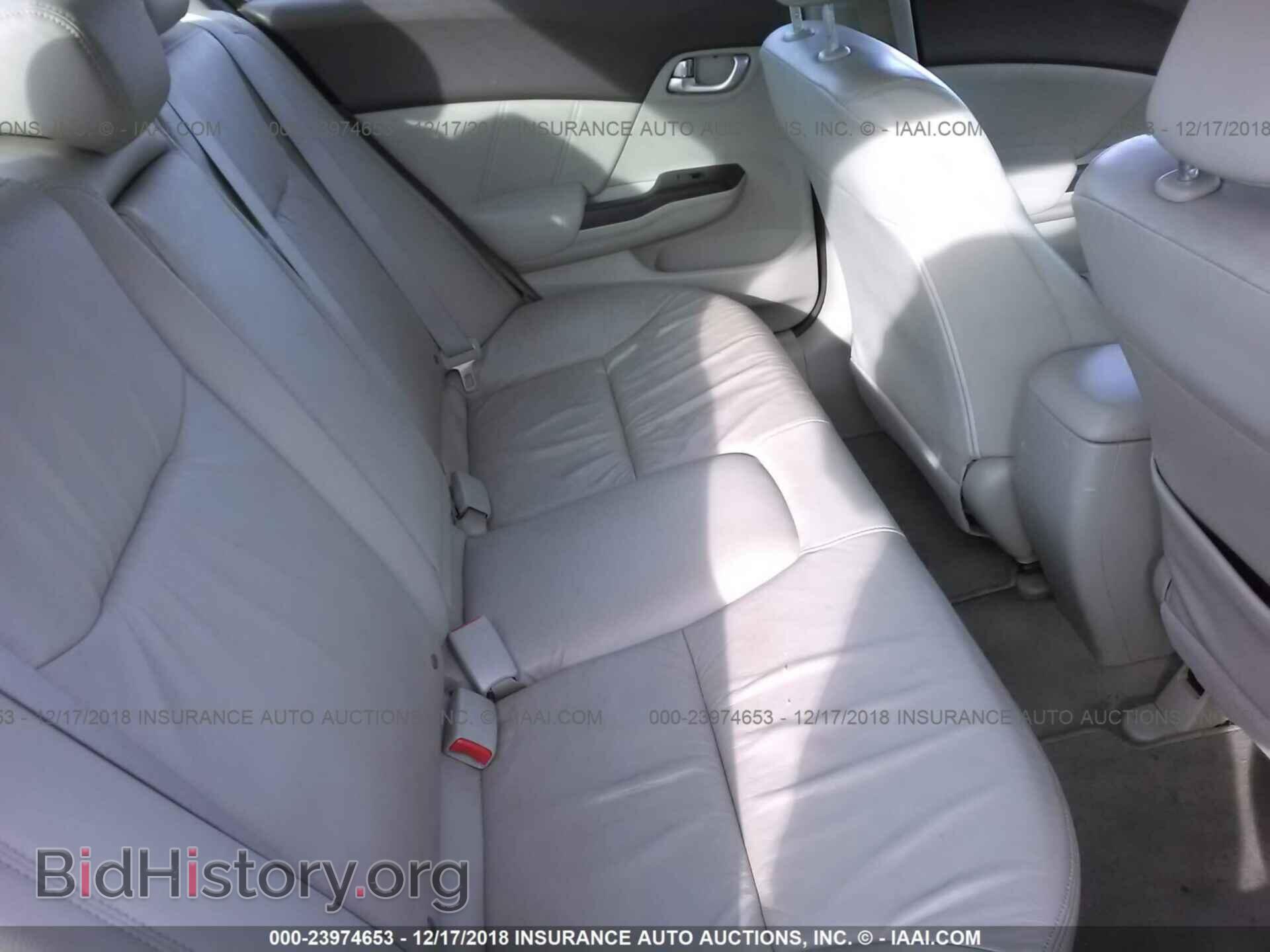 2012 HONDA CIVIC - VIN: 2HGFB2F91CH512566 - Фото 8