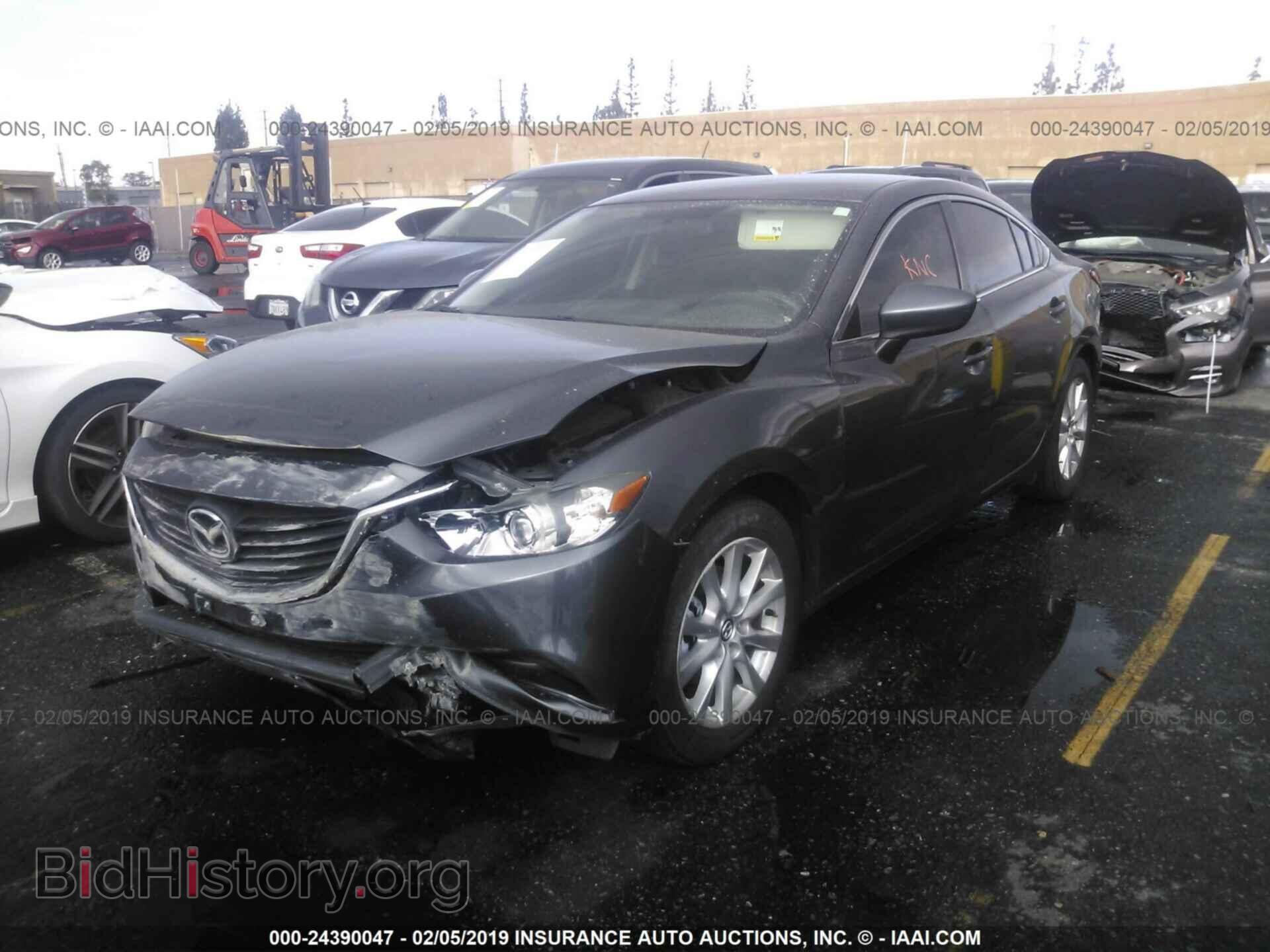 2015 MAZDA 6 - VIN: JM1GJ1U54F1210255 - Фото 2