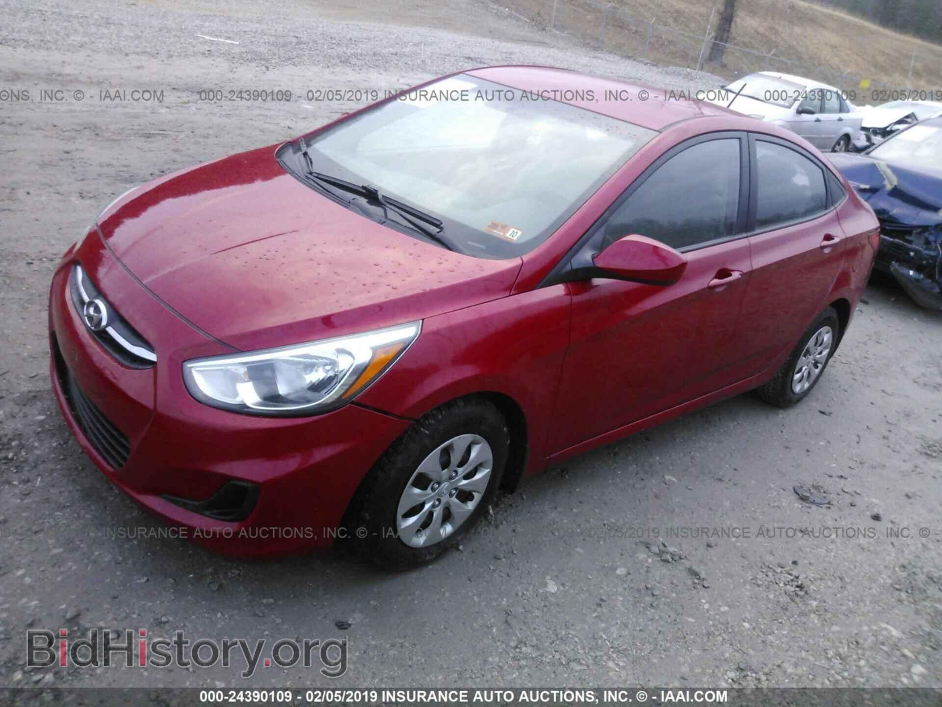2016 HYUNDAI ACCENT - VIN: KMHCT4AE9GU093623 - Фото 2