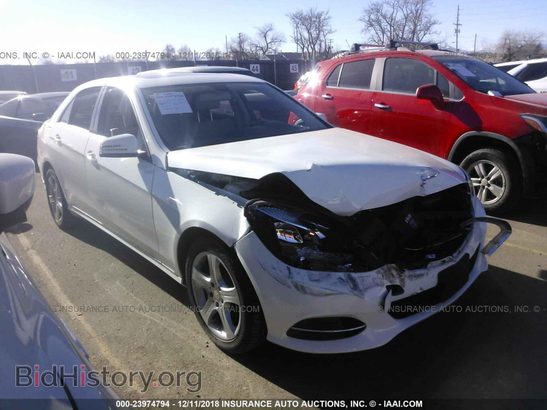 Photo WDDHF8JB3EA861857 - MERCEDES-BENZ E 2014