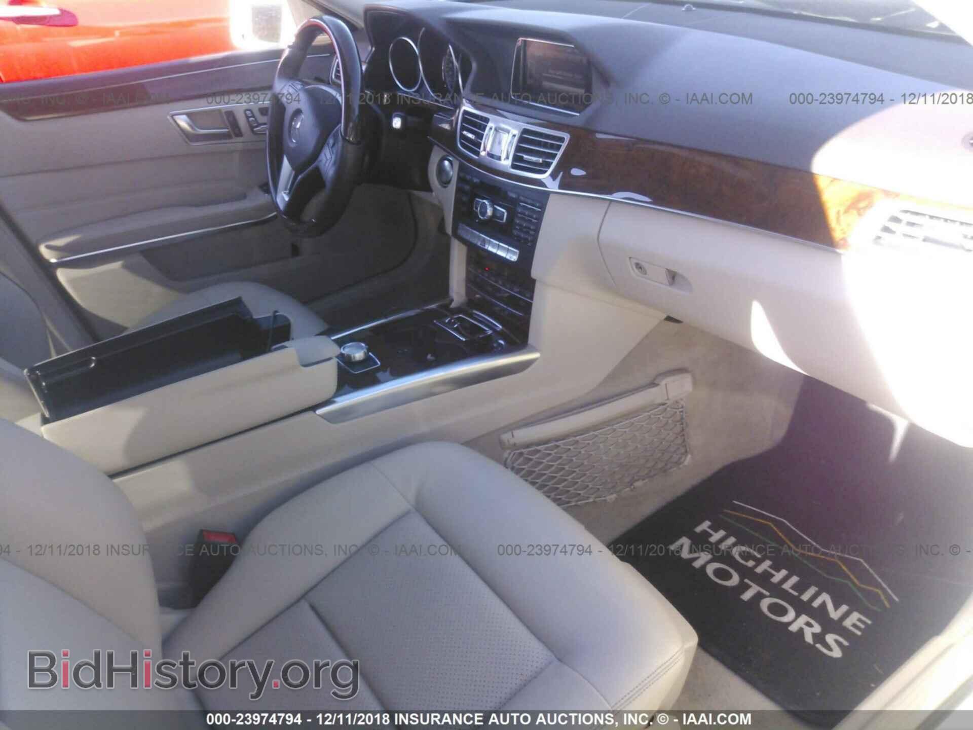 2014 MERCEDES-BENZ E - VIN: WDDHF8JB3EA861857 - Фото 5