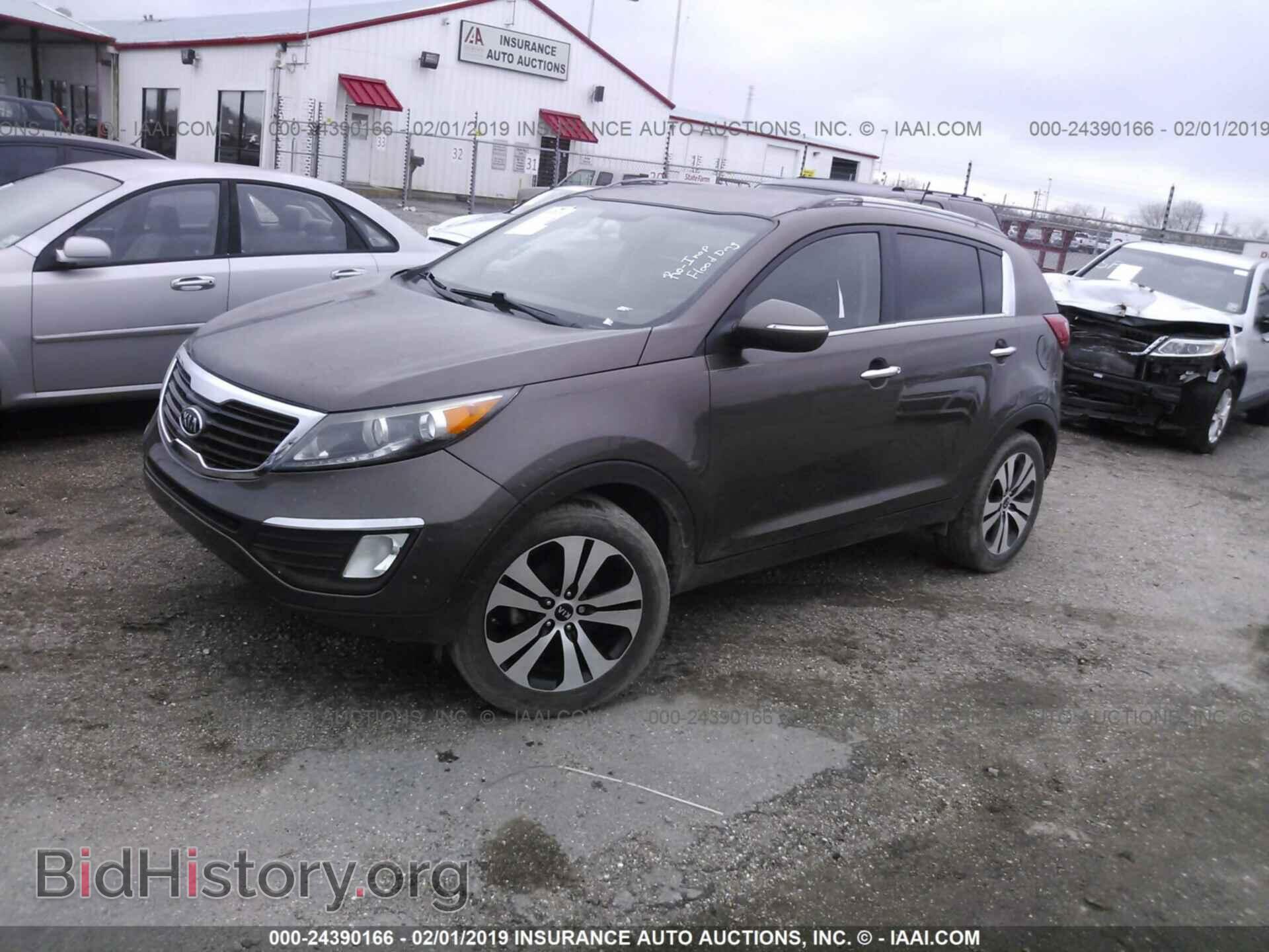 2011 KIA SPORTAGE - VIN: KNDPC3A28B7056740 - Фото 2