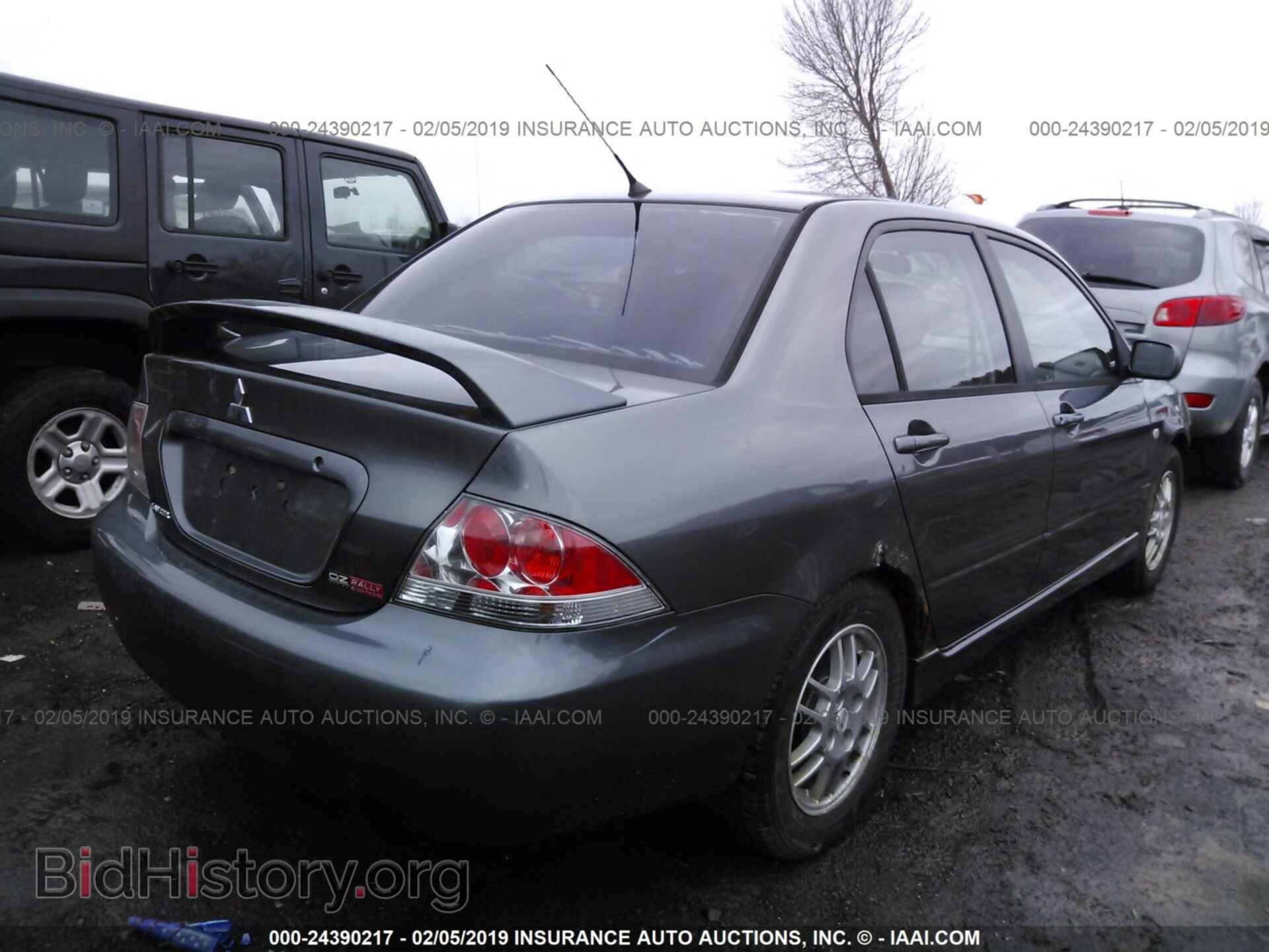 2005 MITSUBISHI LANCER - VIN: JA3AJ86E25U020963 - Фото 4