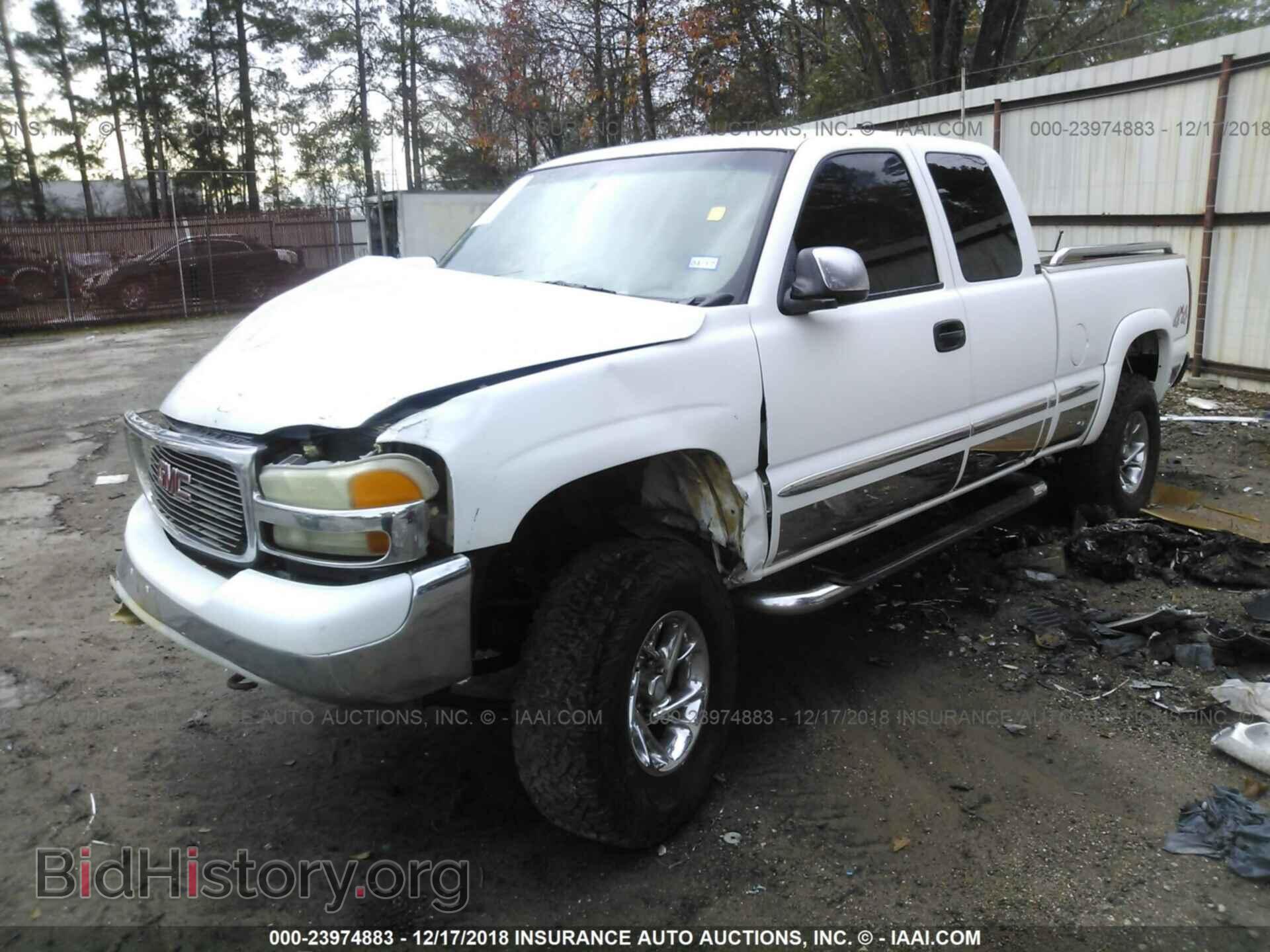 2001 GMC NEW SIERRA - VIN: 1GTEK19T51E151200 - Фото 2