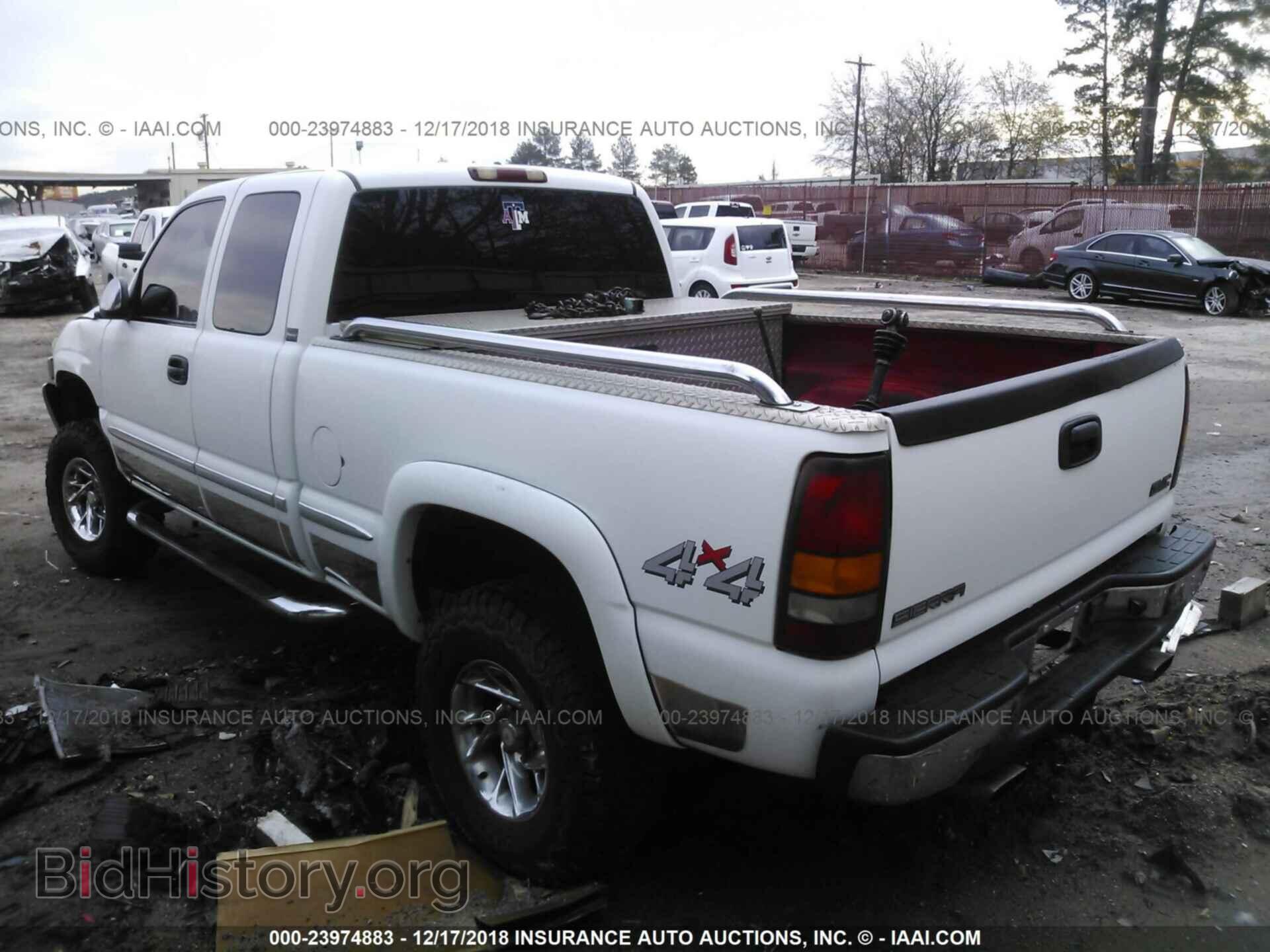 2001 GMC NEW SIERRA - VIN: 1GTEK19T51E151200 - Фото 3
