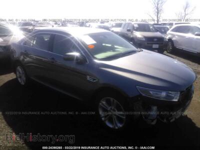 2014 Ford TAURUS SEL, gray — VIN 1FAHP2E87EG112100, IAAI