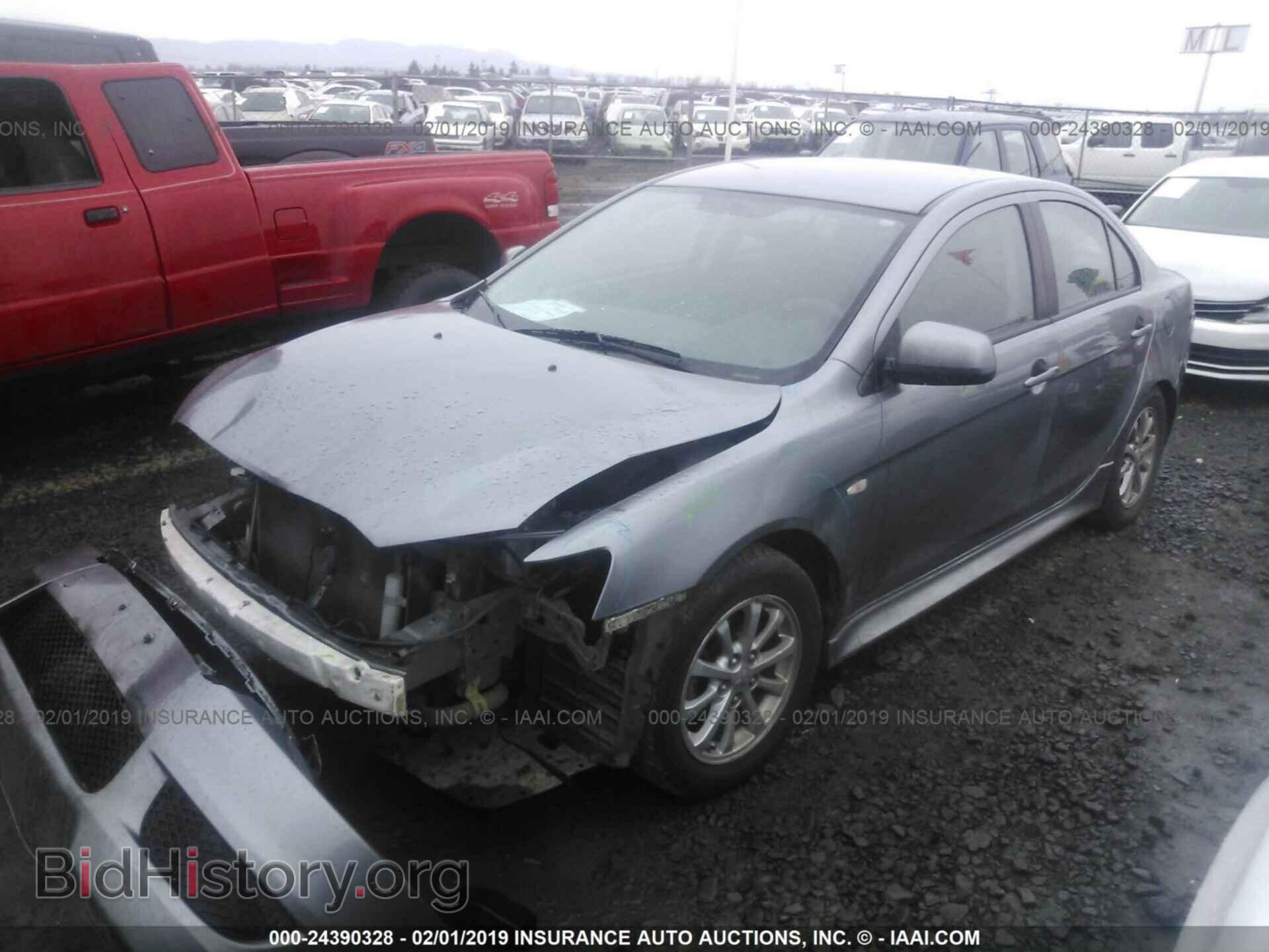 2012 MITSUBISHI LANCER - VIN: JA32U2FU1CU007568 - Фото 2