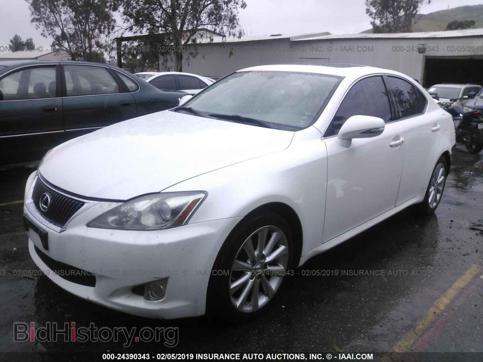 2009 LEXUS IS - VIN: JTHBK262192084966 - Фото 2