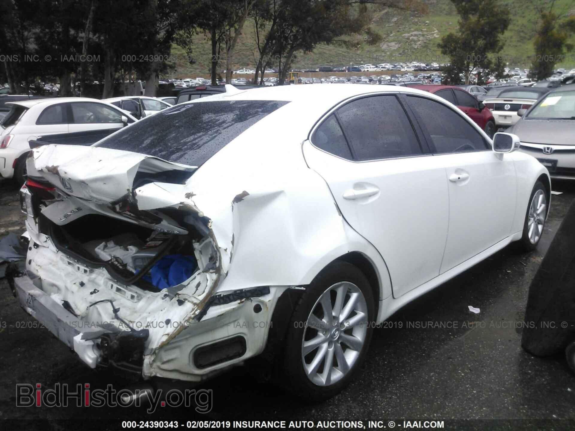 2009 LEXUS IS - VIN: JTHBK262192084966 - Фото 4