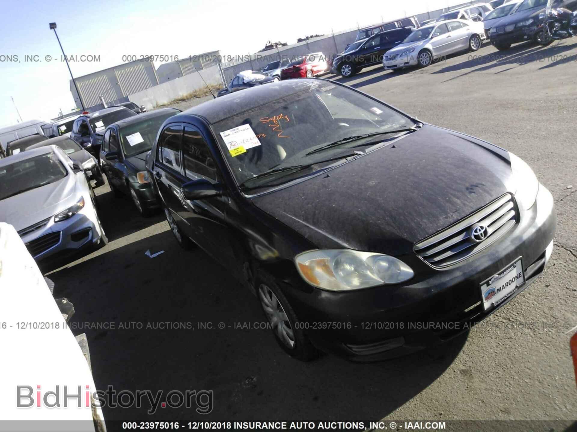 Фотография JTDBR38E930036306 - TOYOTA COROLLA 2003